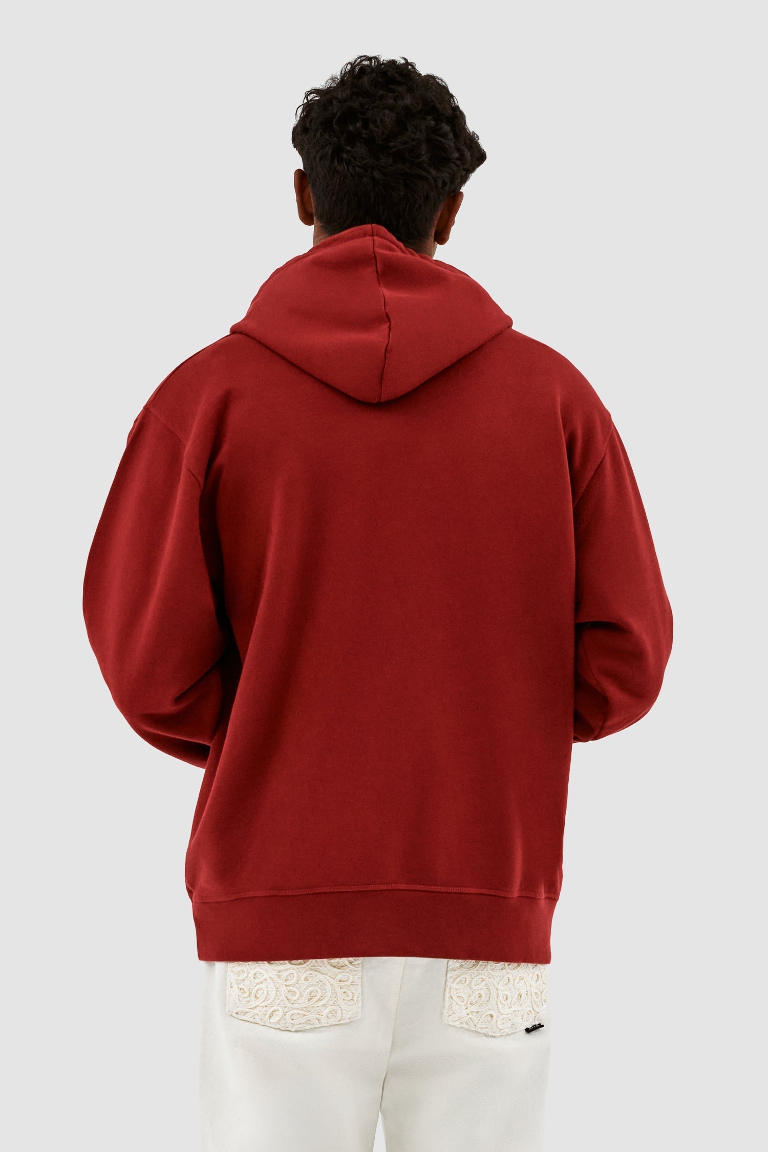 Sweat à capuche Hank Small Heart - Bordeaux