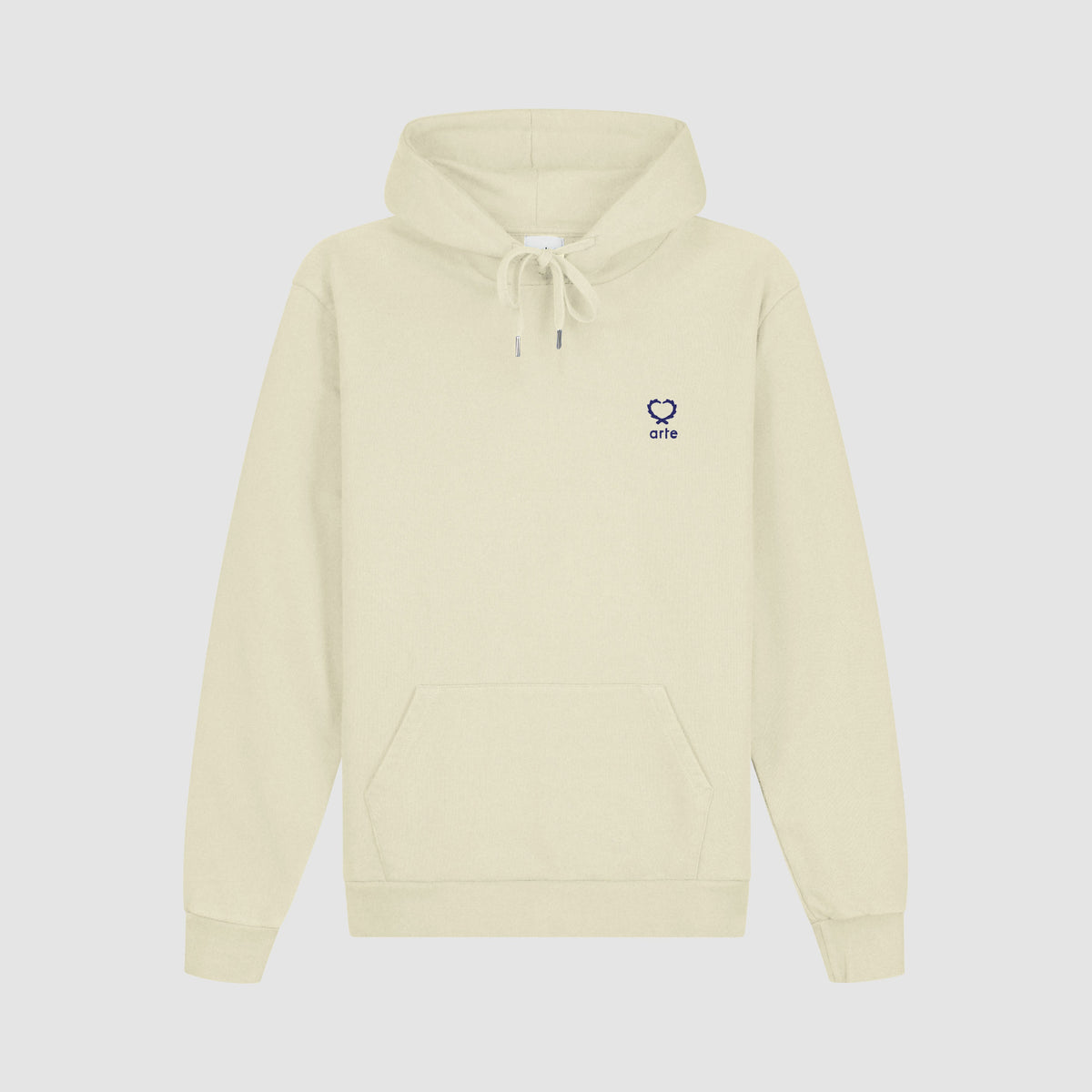 Sweat à capuche Hank Small Heart - Crème