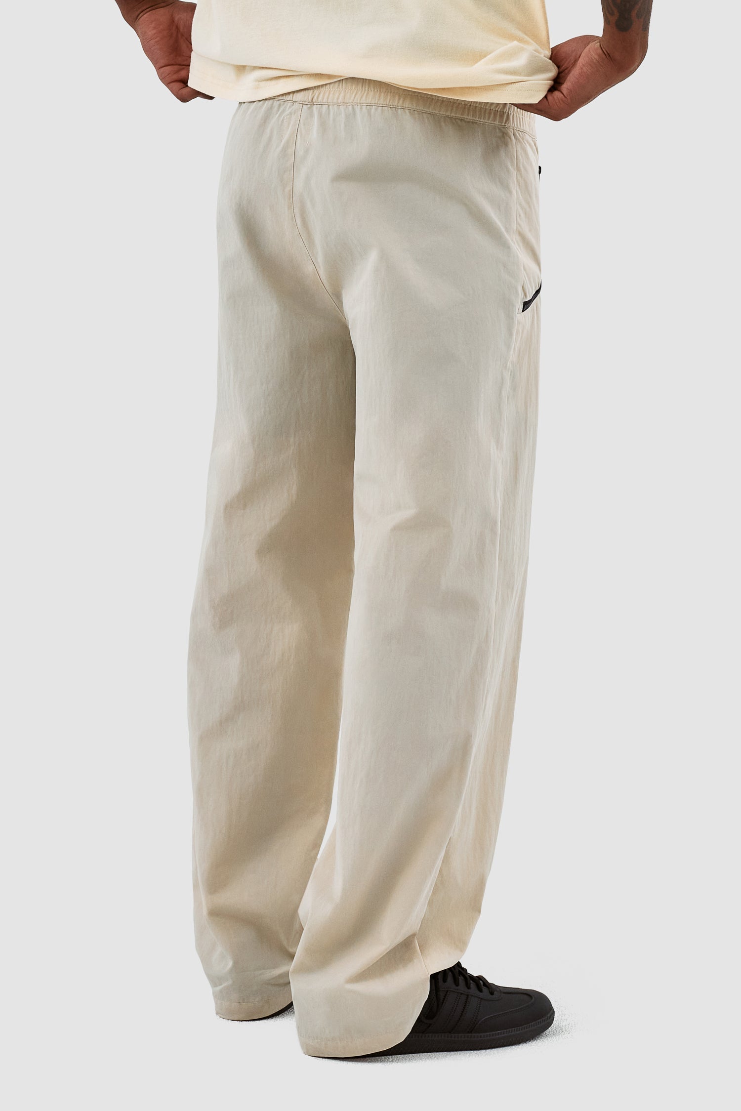 Pantalon à poches Jesse - Crème/Marine
