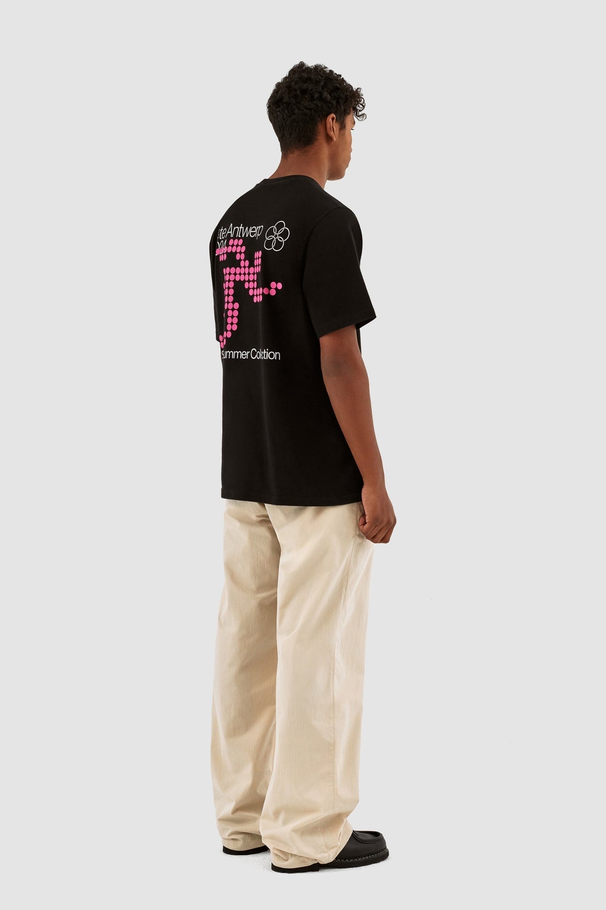 Pantalon à cordon de serrage Peter - Crème