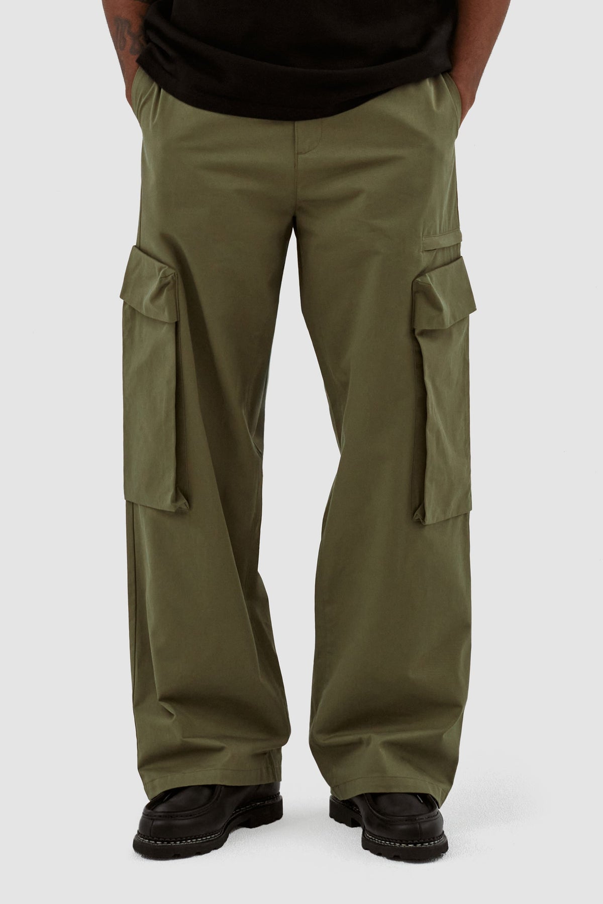 Pantalon à poches Park - Vert foncé
