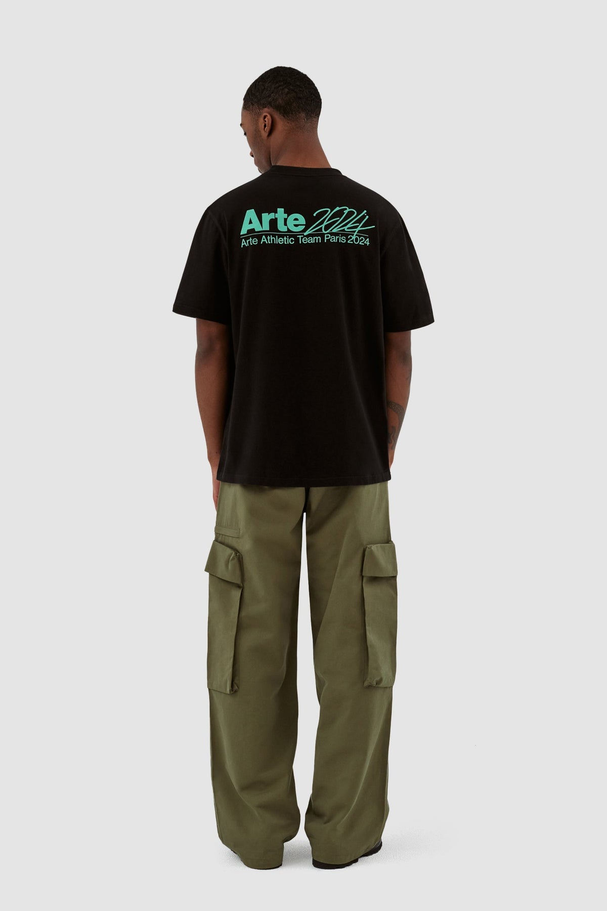Pantalon à poches Park - Vert foncé