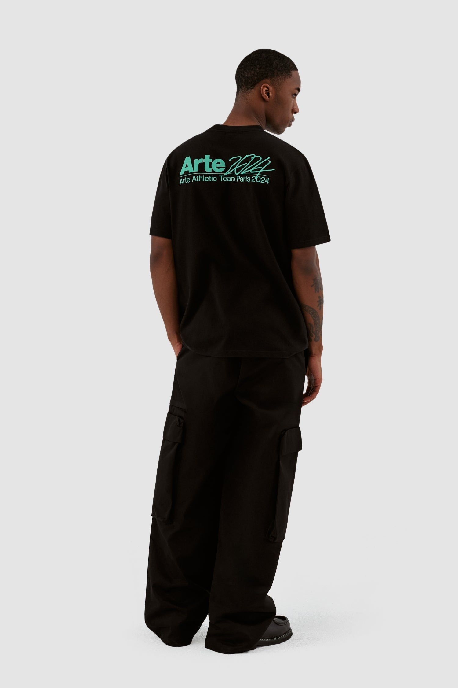 Pantalon à poches Park - Noir
