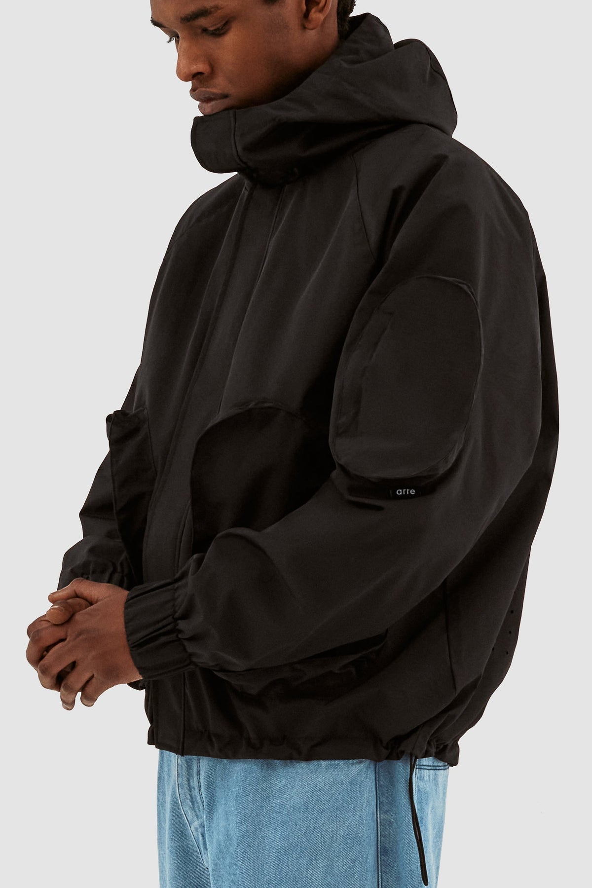 Veste Jim 3D à poches - Noir
