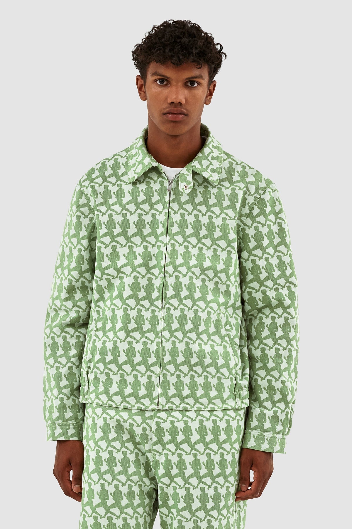 Veste Jones Allover - Vert