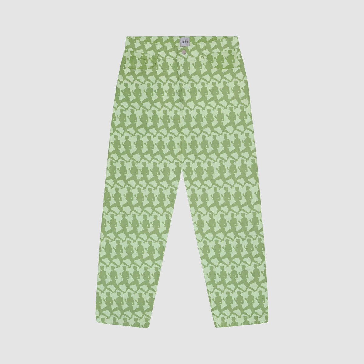 Pantalon Jones Allover - Vert