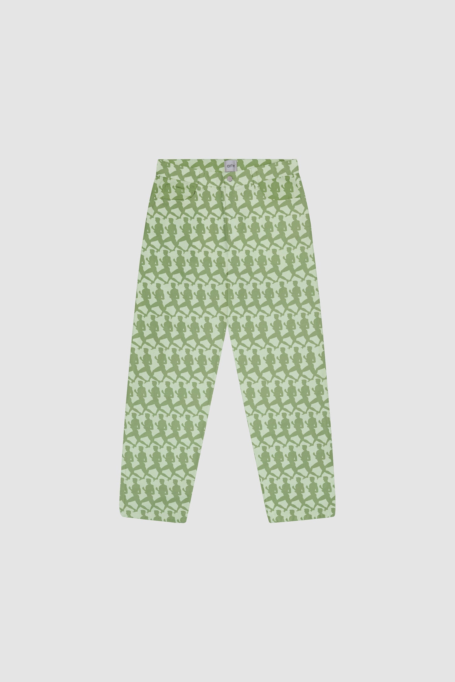 Pantalon Jones Allover - Vert