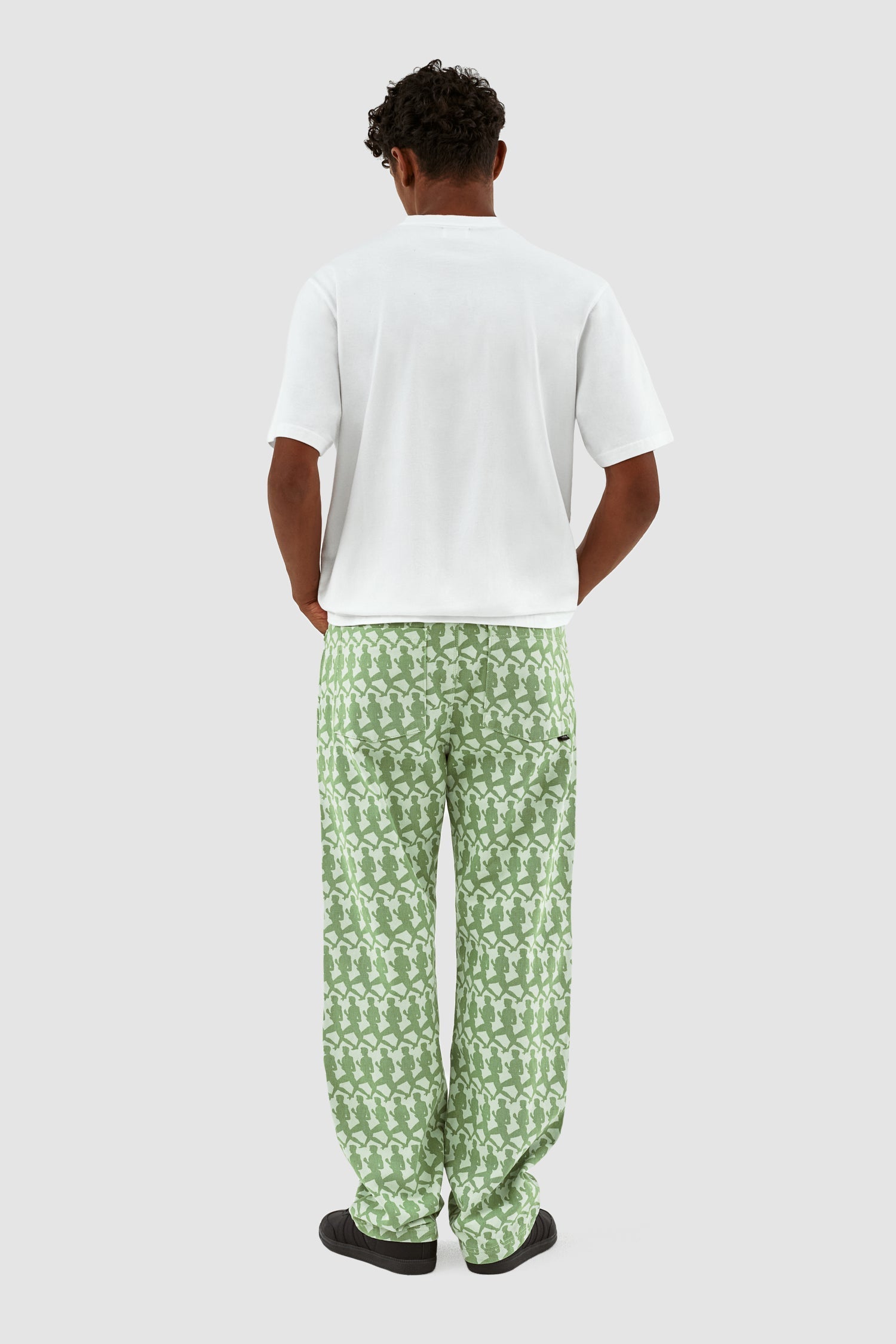Pantalon Jones Allover - Vert