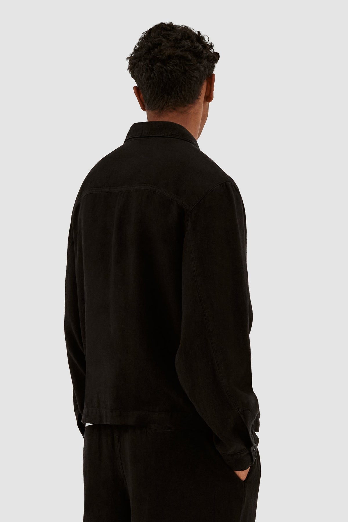 Veste Jan Linnen - Noir
