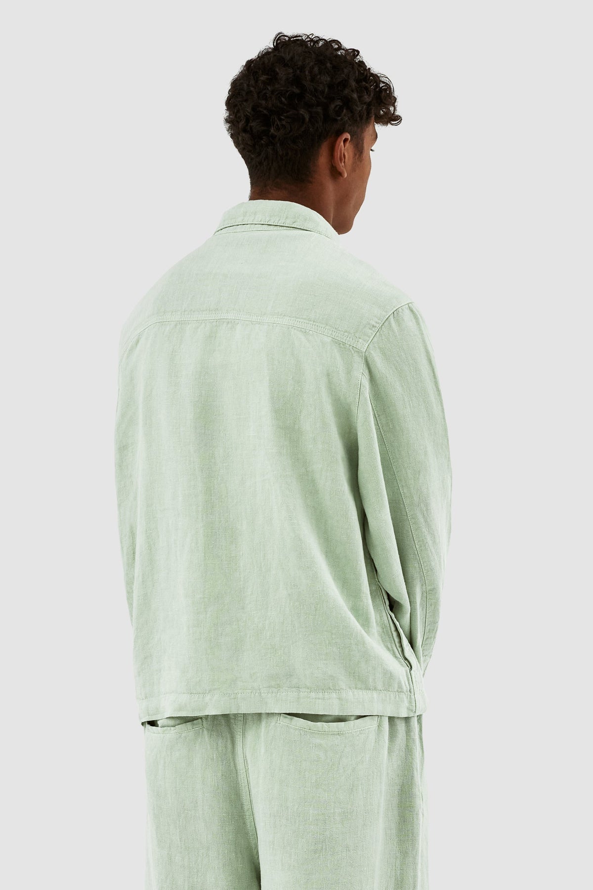 Veste Jan Linnen - Vert