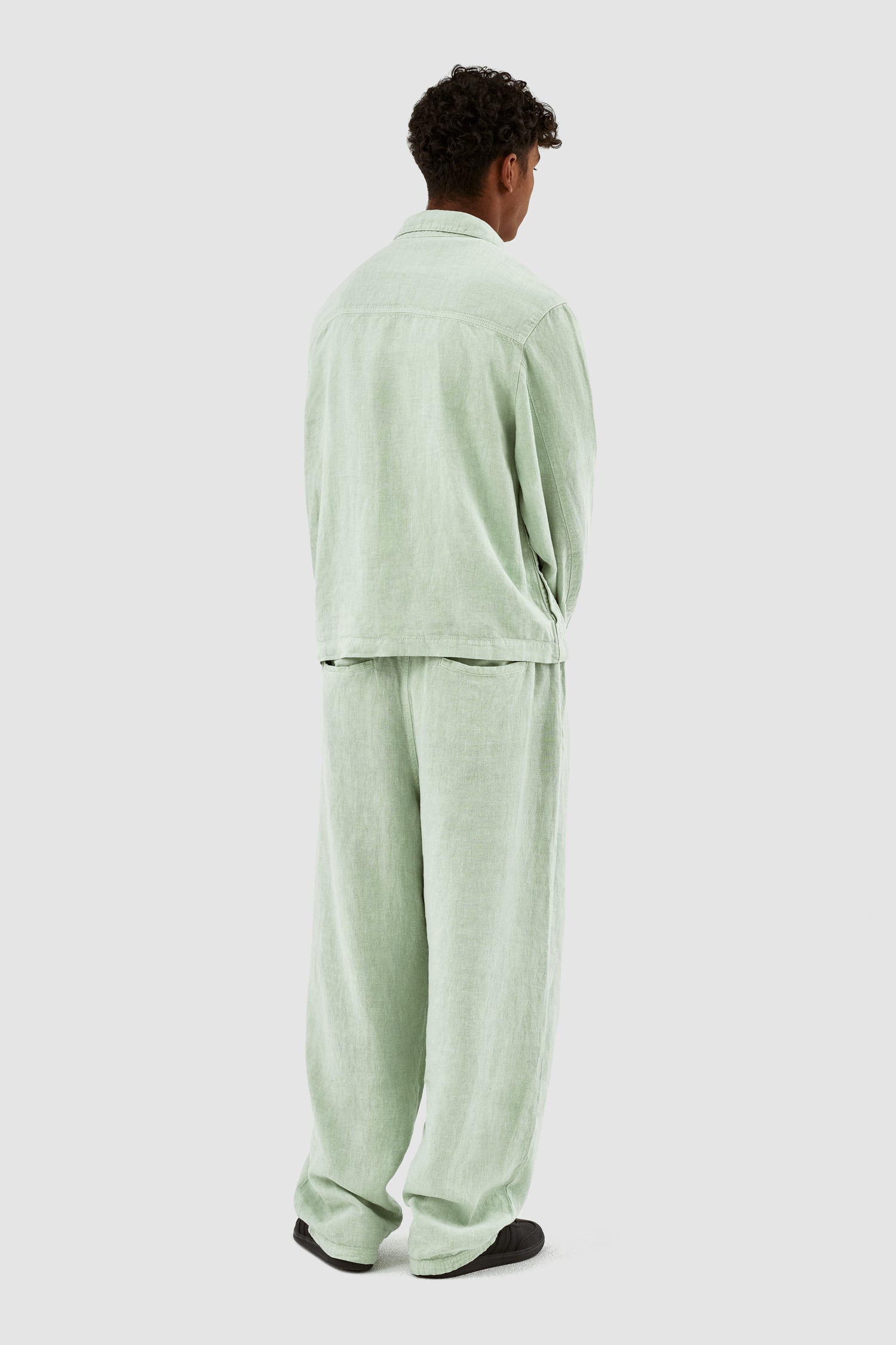Veste Jan Linnen - Vert