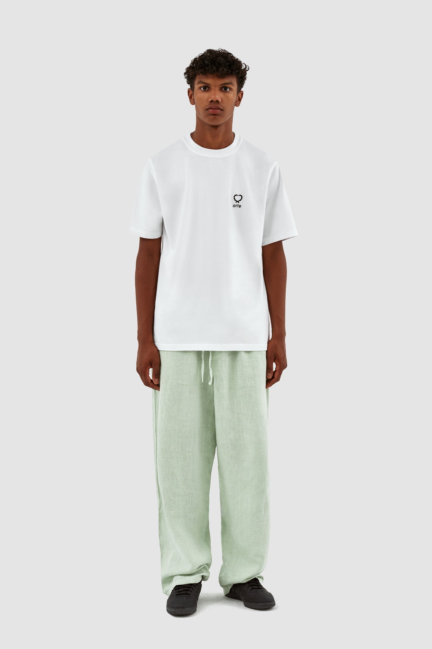 Pantalon Jan Linnen - Vert