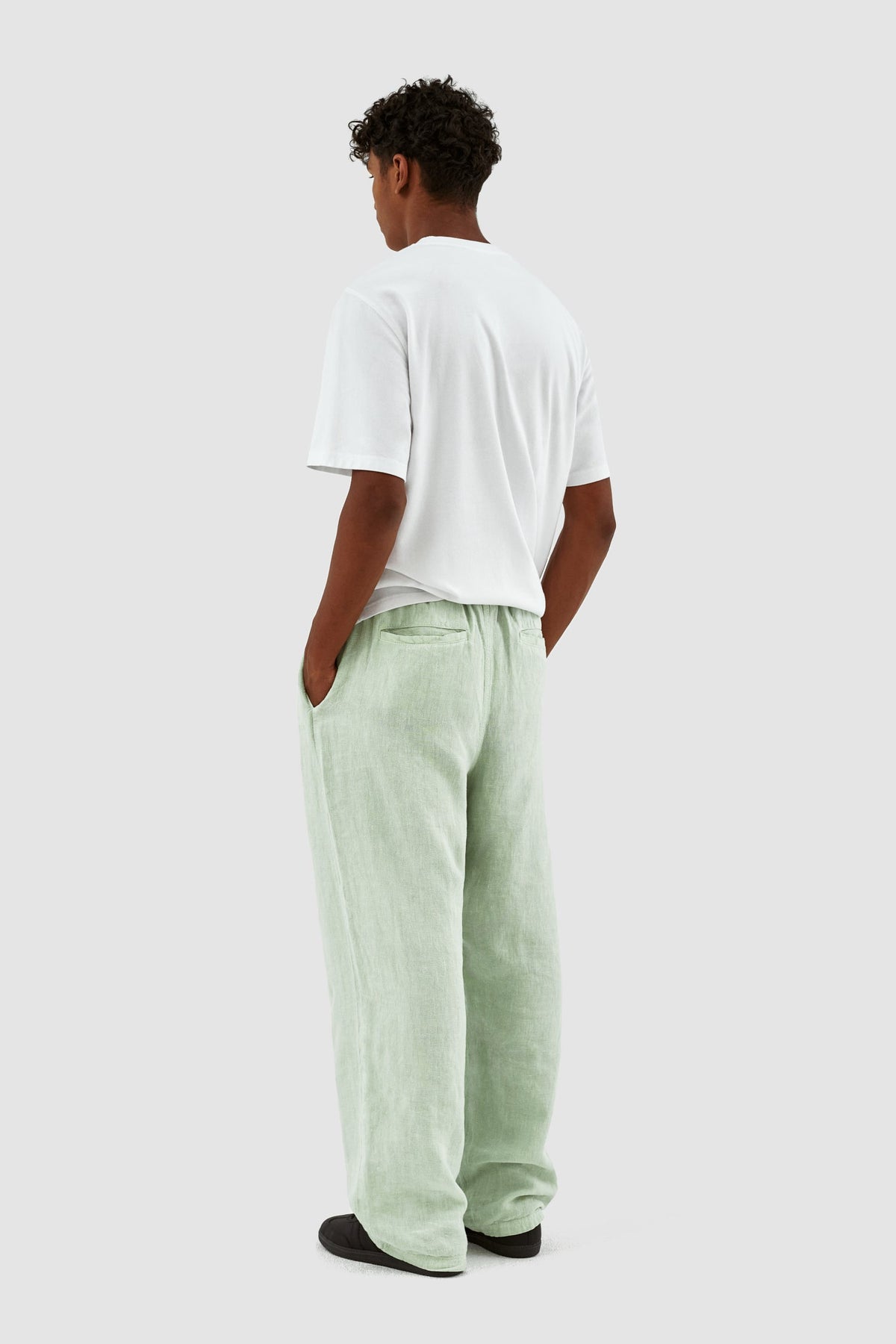Pantalon Jan Linnen - Vert