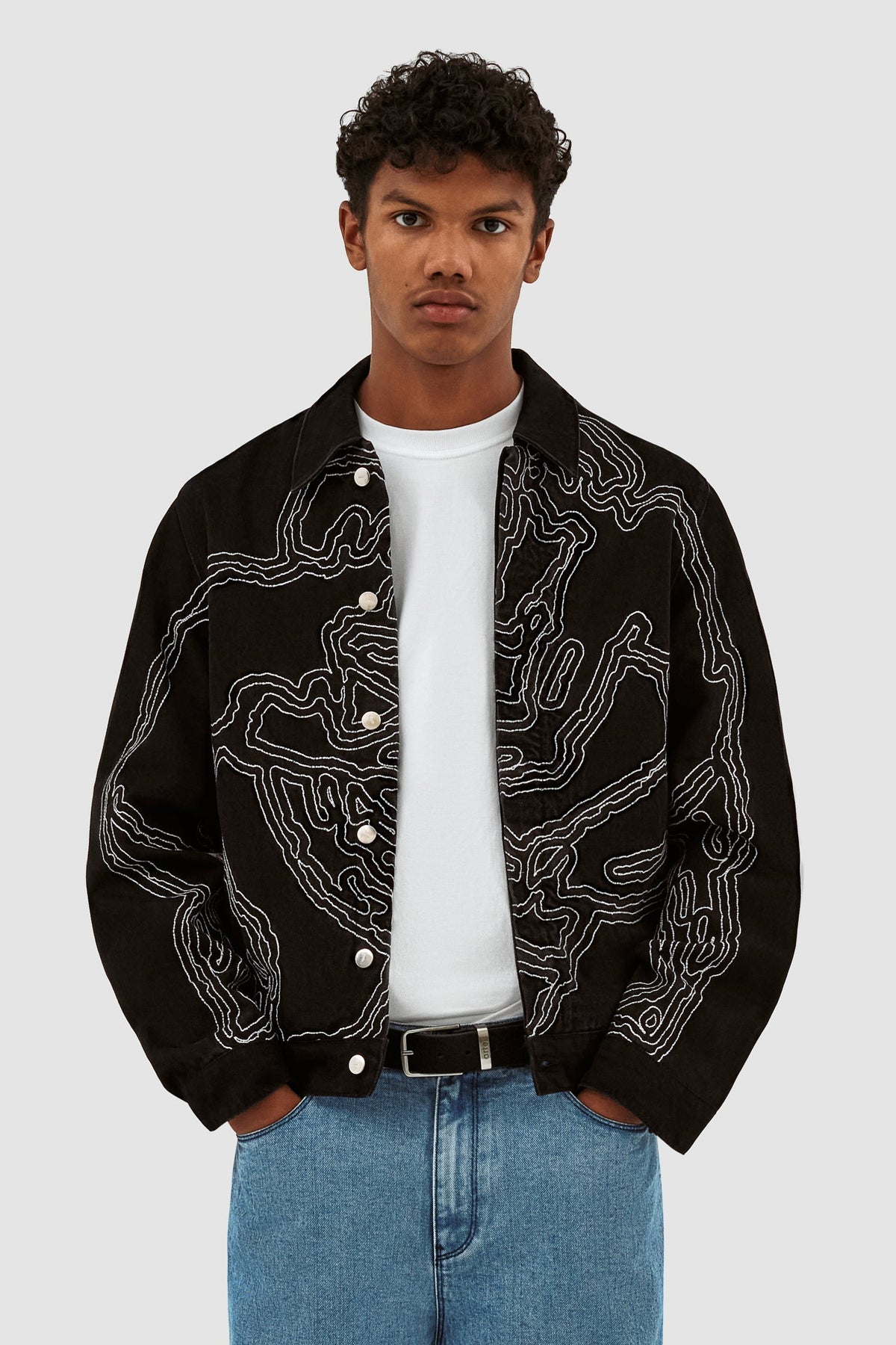 Veste Jones Fighter - Noir