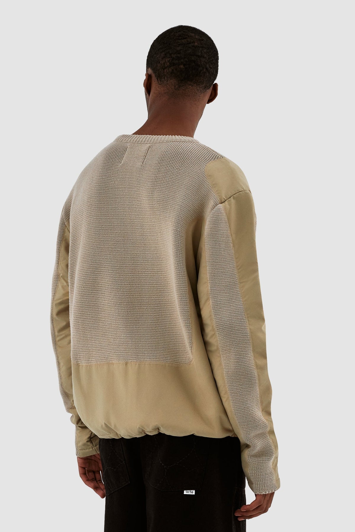 Pull Kris contrasté - Crème