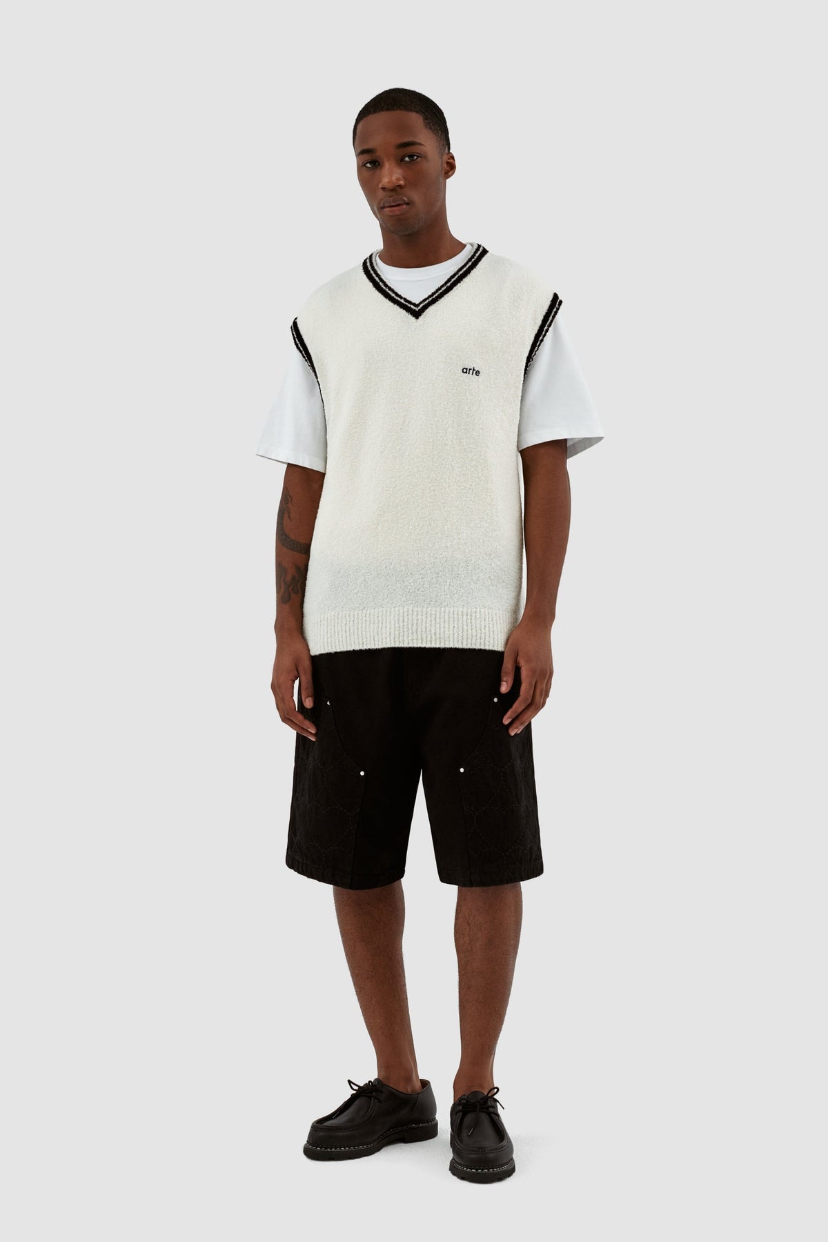 Gilet Karl Logo - Blanc