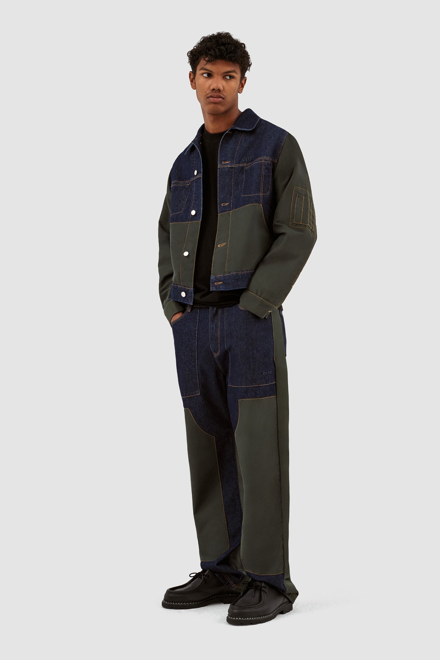Pantalon Jones Multi - Denim/Green