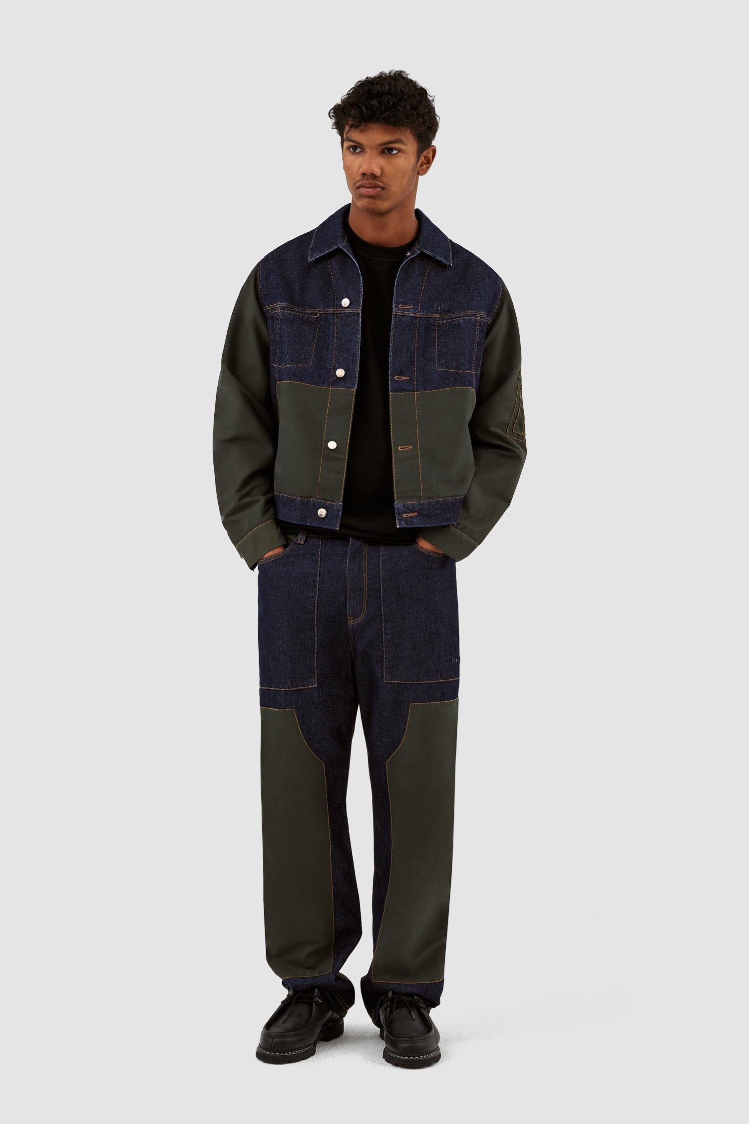 Pantalon Jones Multi - Denim/Green