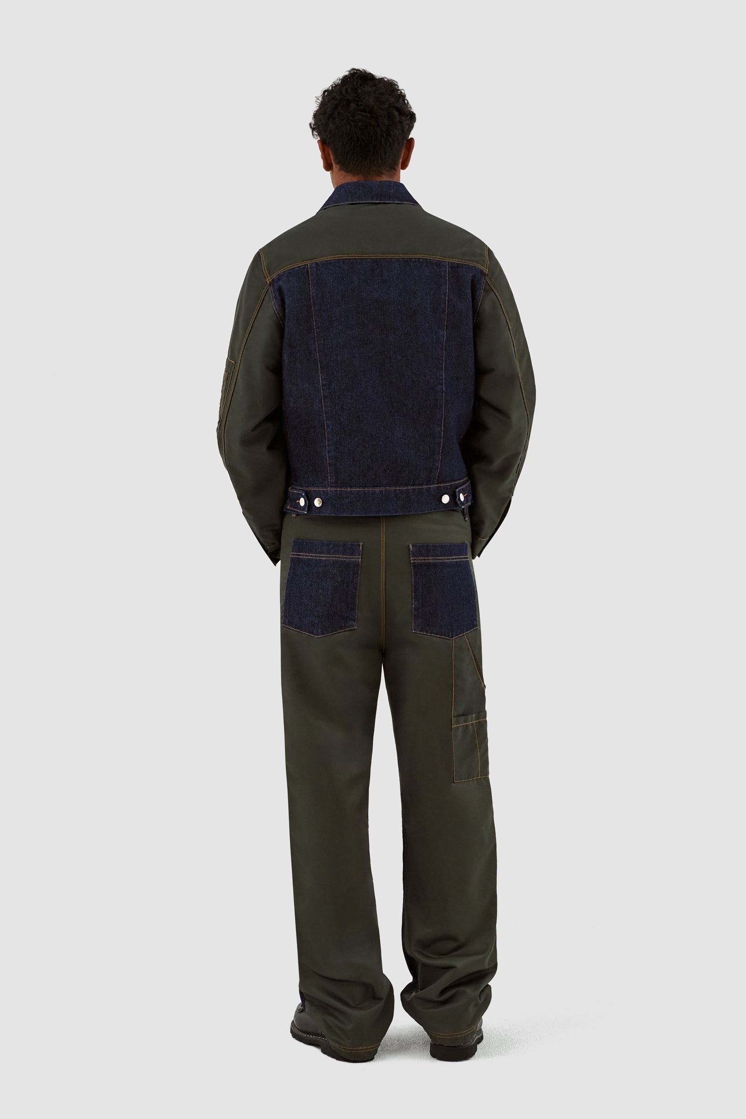 Pantalon Jones Multi - Denim/Green