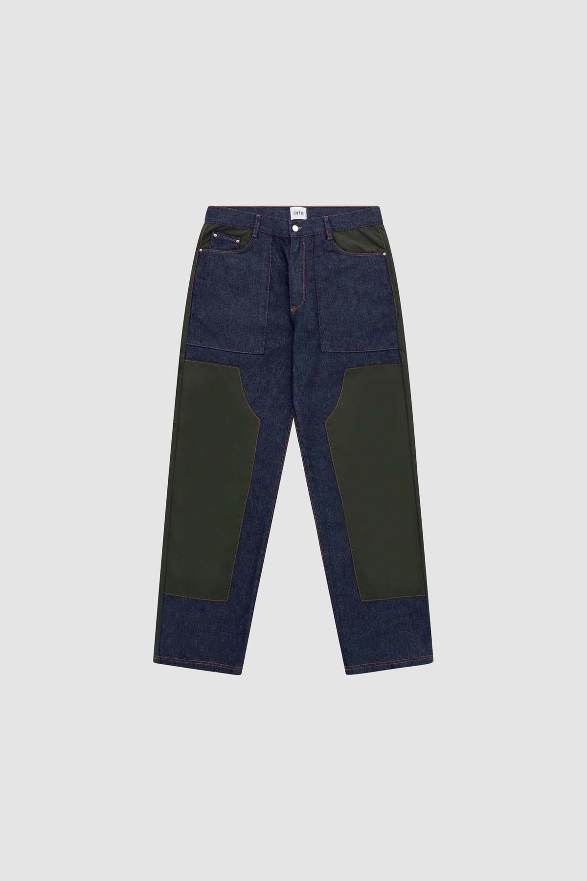 Pantalon Jones Multi - Denim/Green