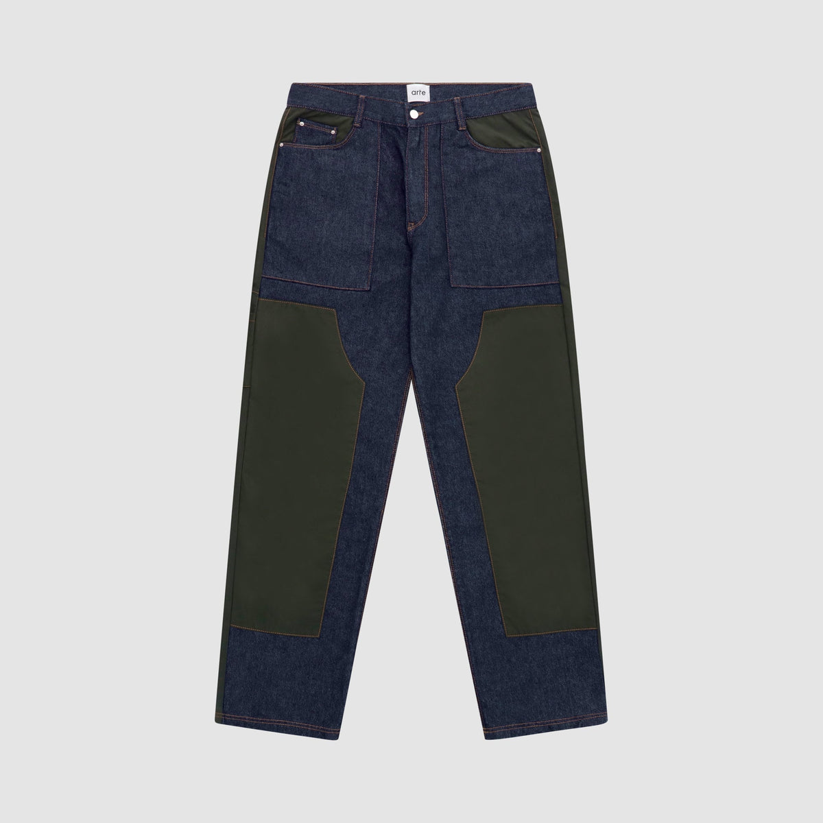 Pantalon Jones Multi - Denim/Green