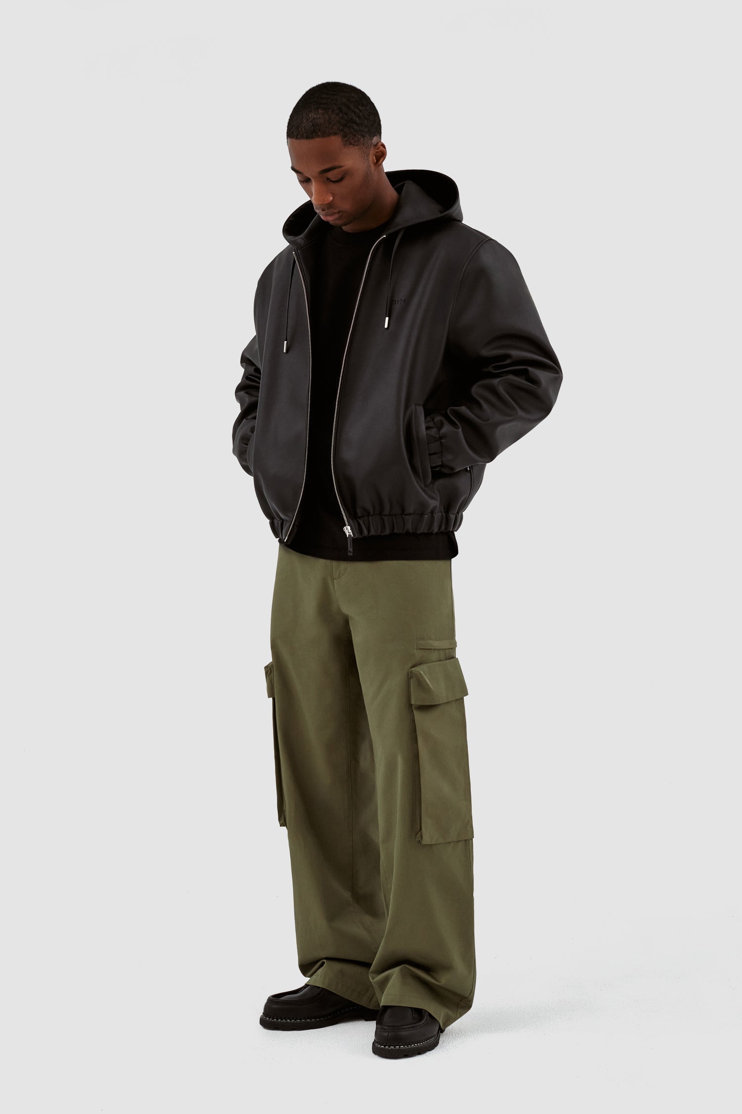 Veste à capuche Jonah - Noir