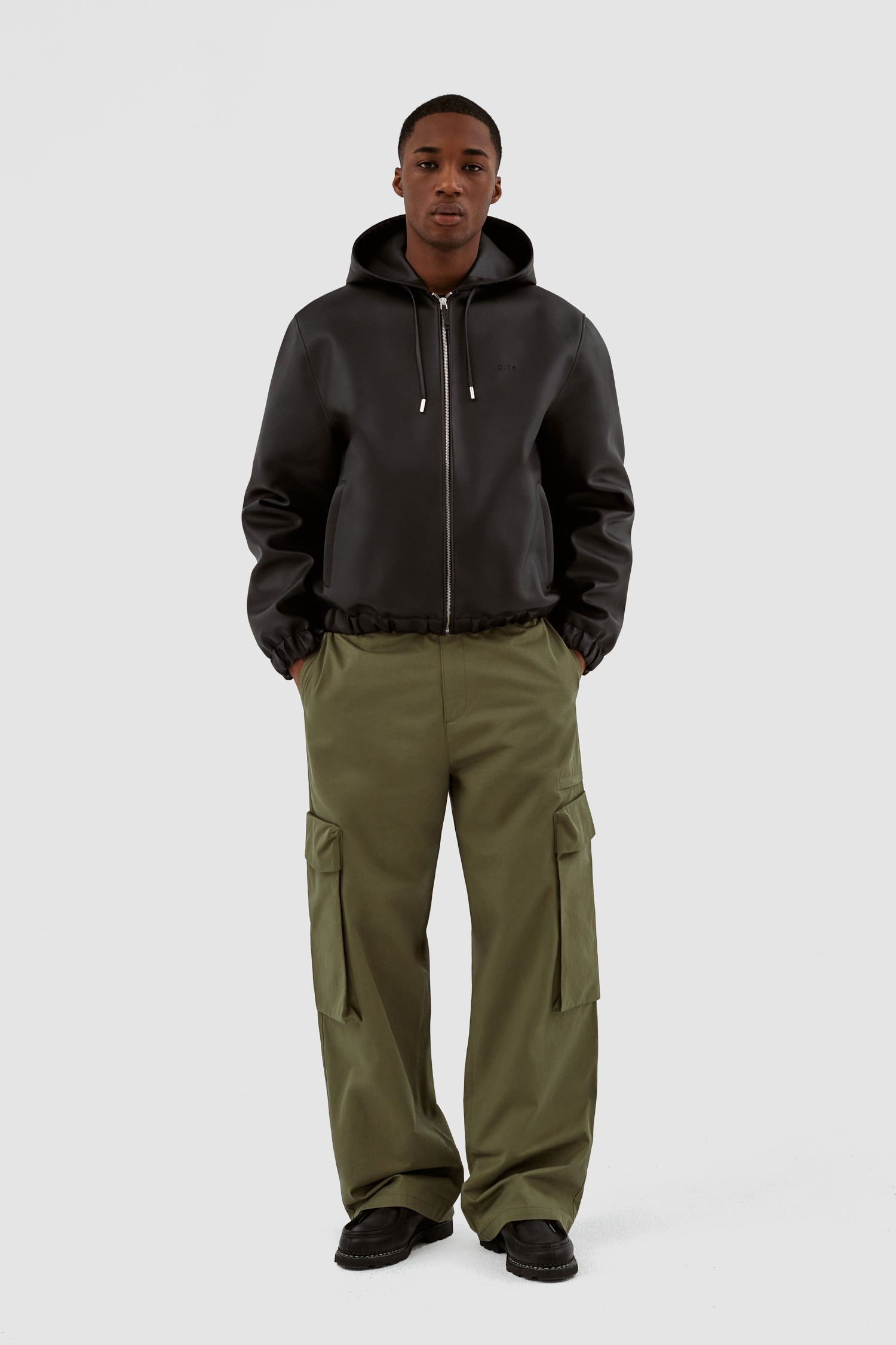 Veste à capuche Jonah - Noir