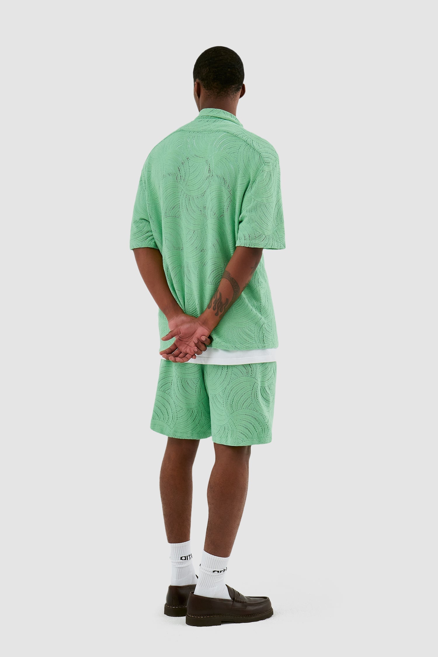 Chemise en crochet Stan - Vert