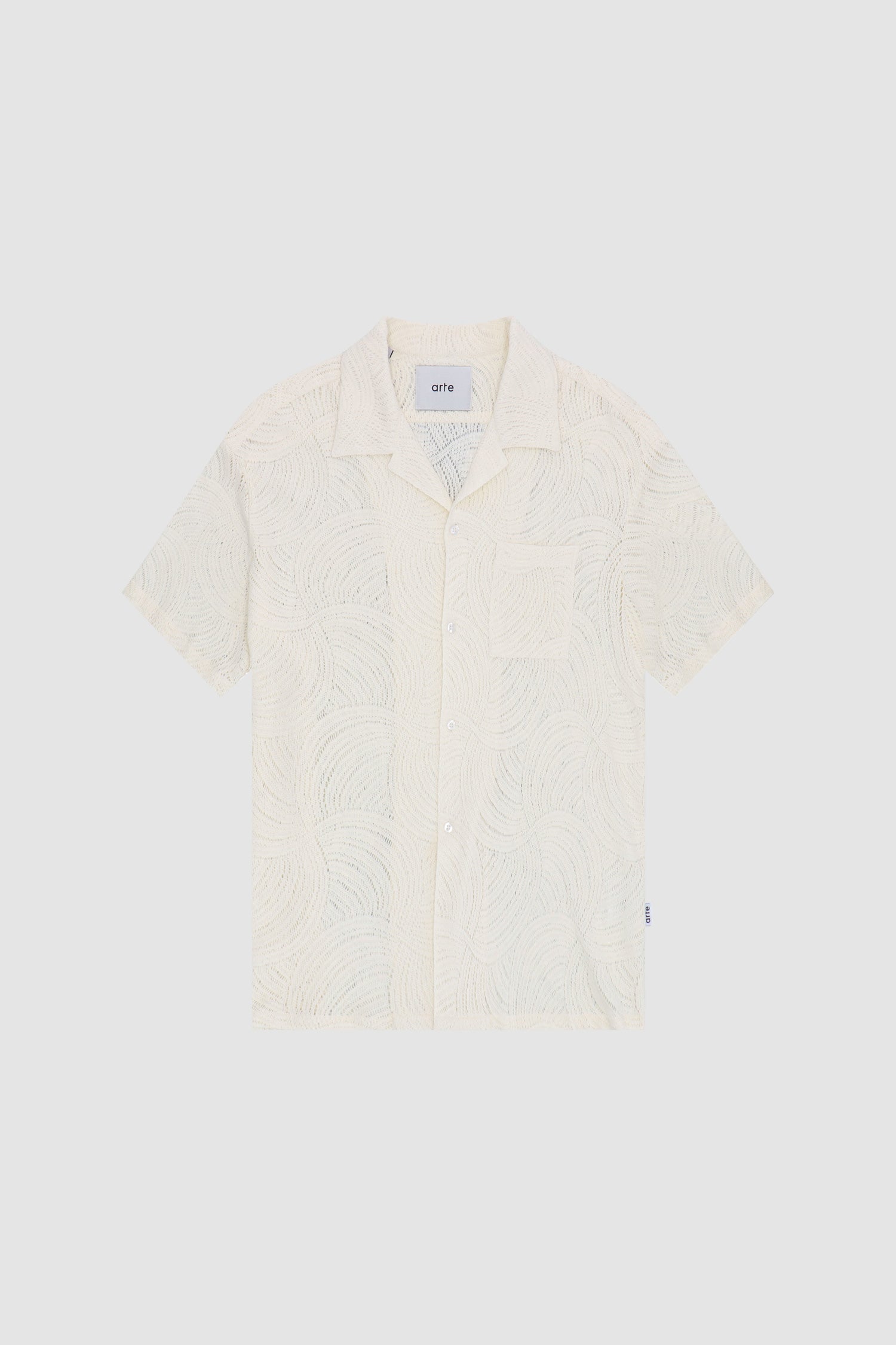 Chemise en crochet Stan - Crème