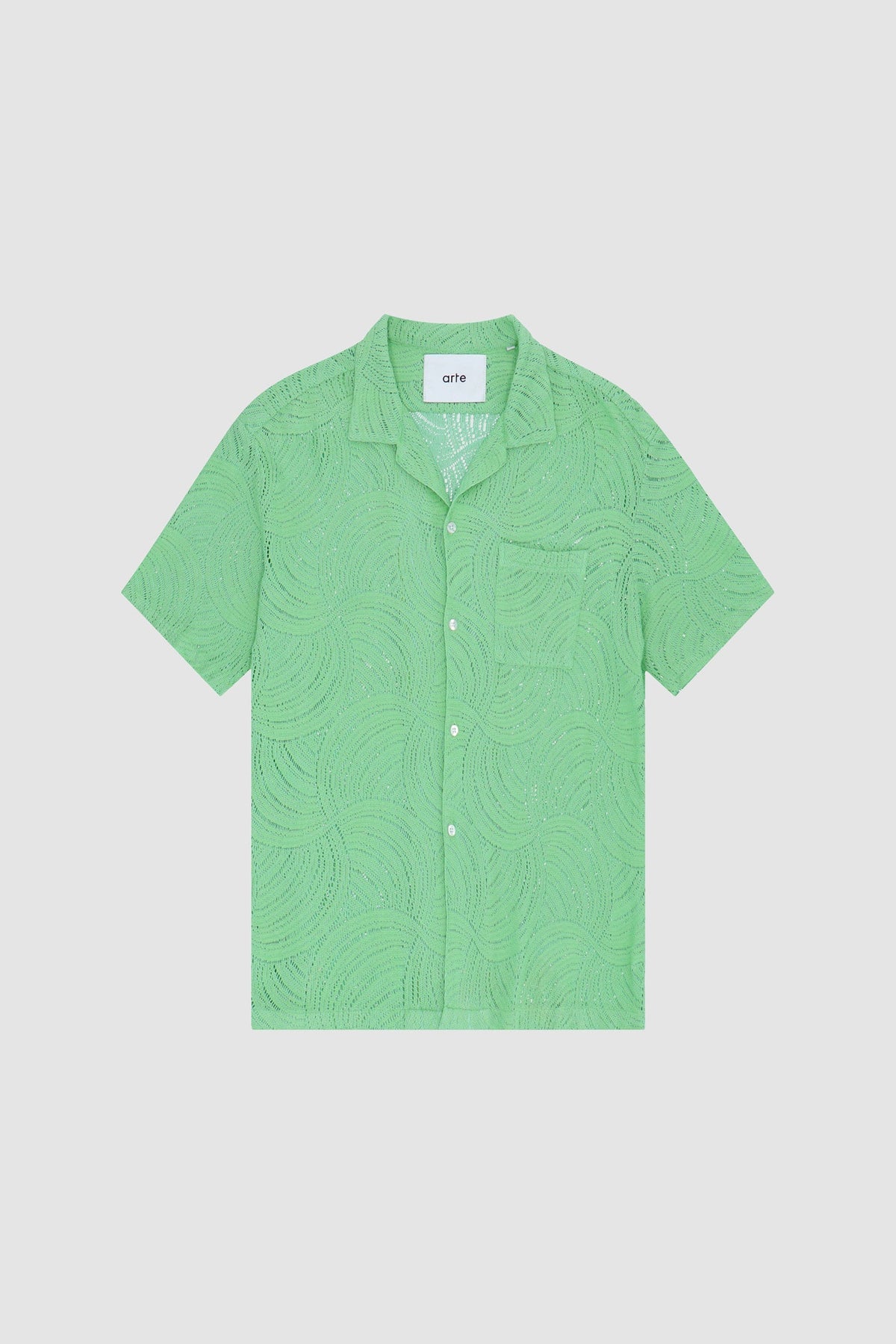 Chemise en crochet Stan - Vert