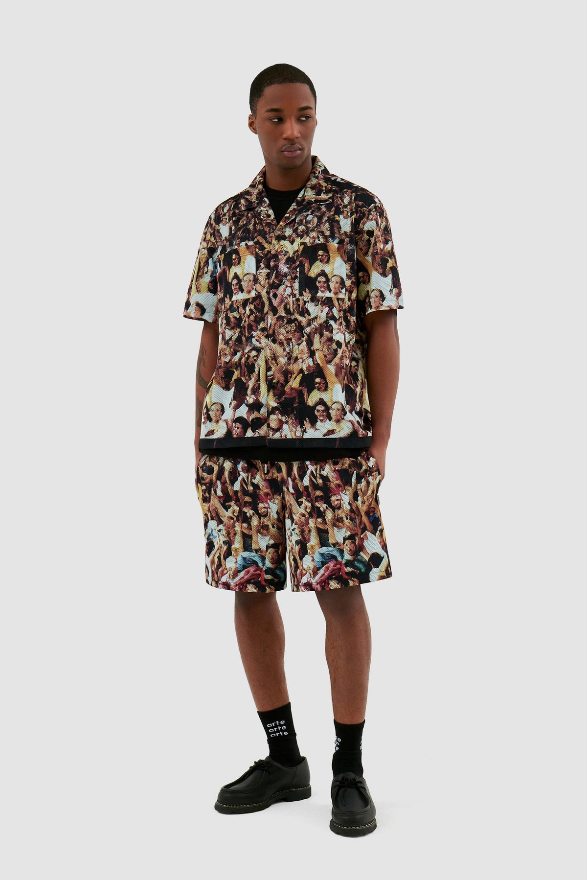 Chemise en maille Scottie - imprimé allover