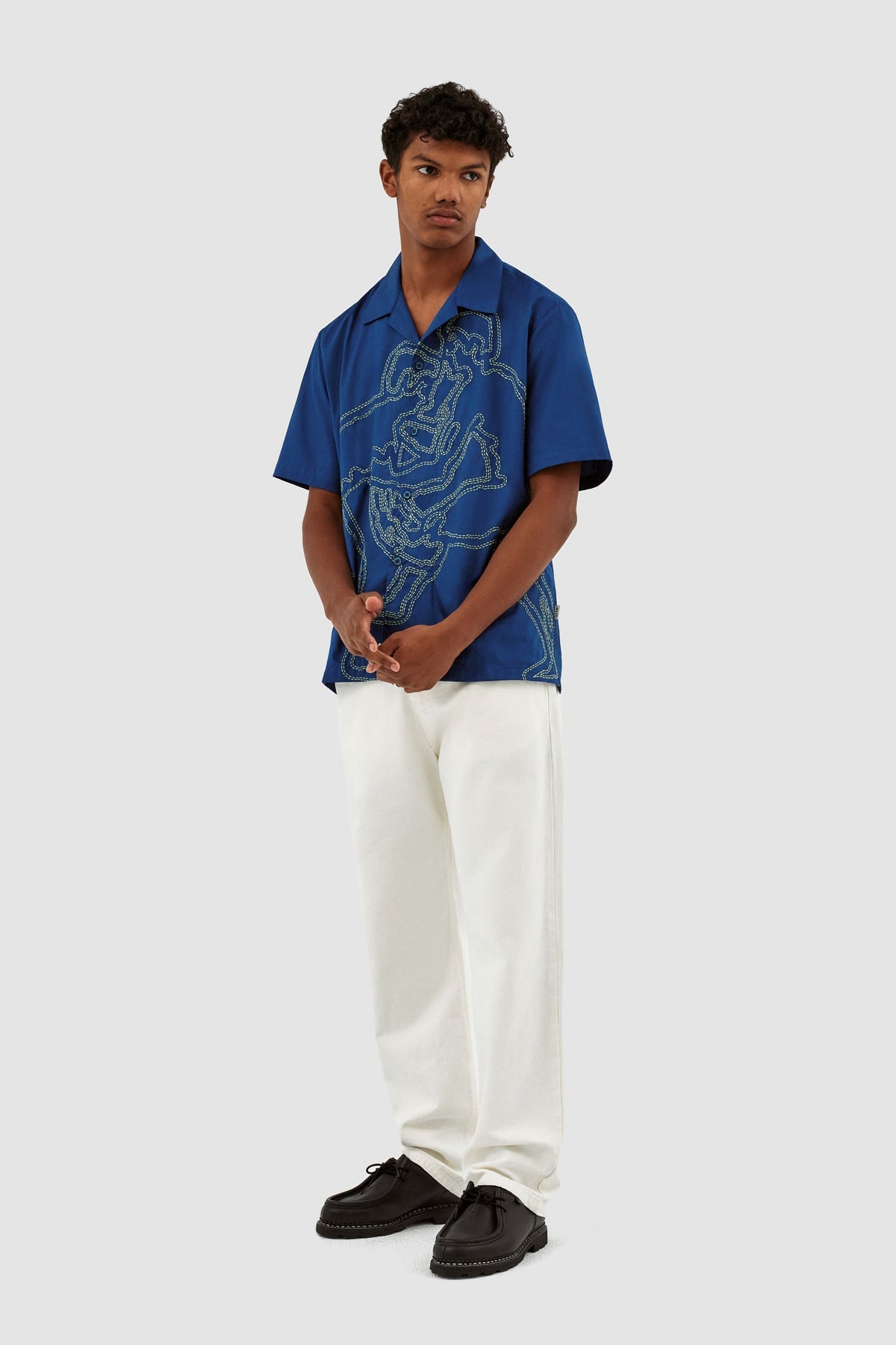 Chemise Scottie Fighter - Bleu