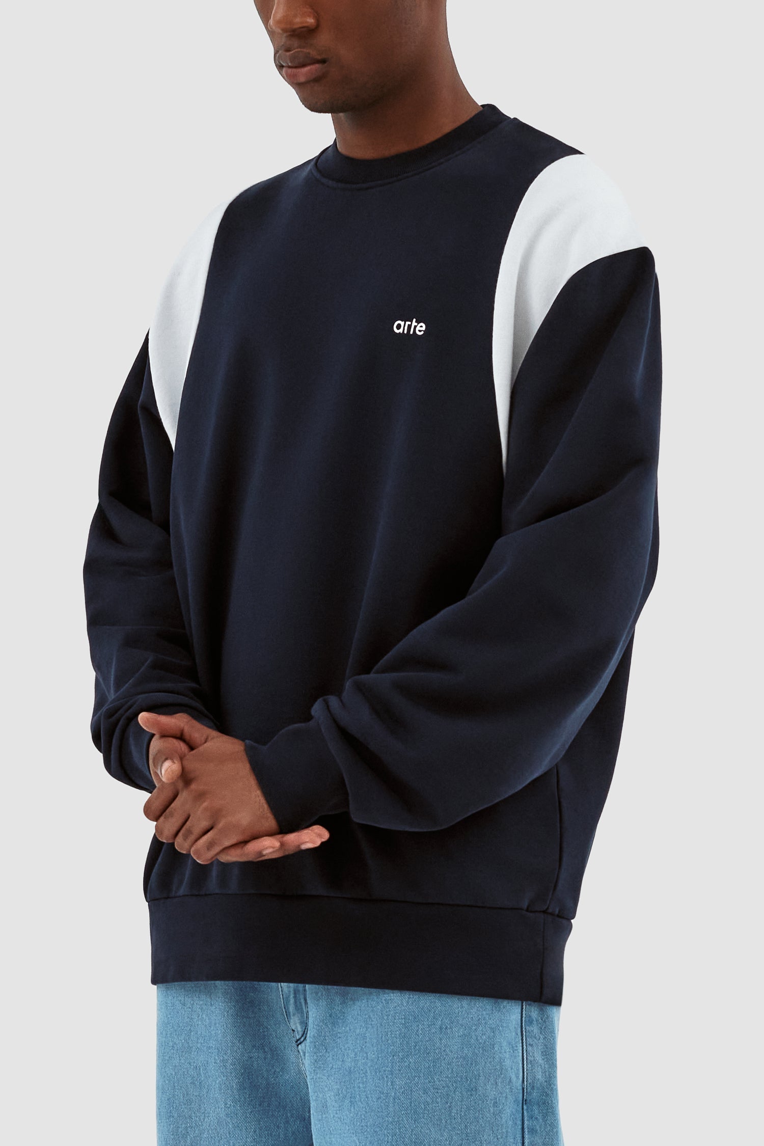 Charles Crewneck - Marine