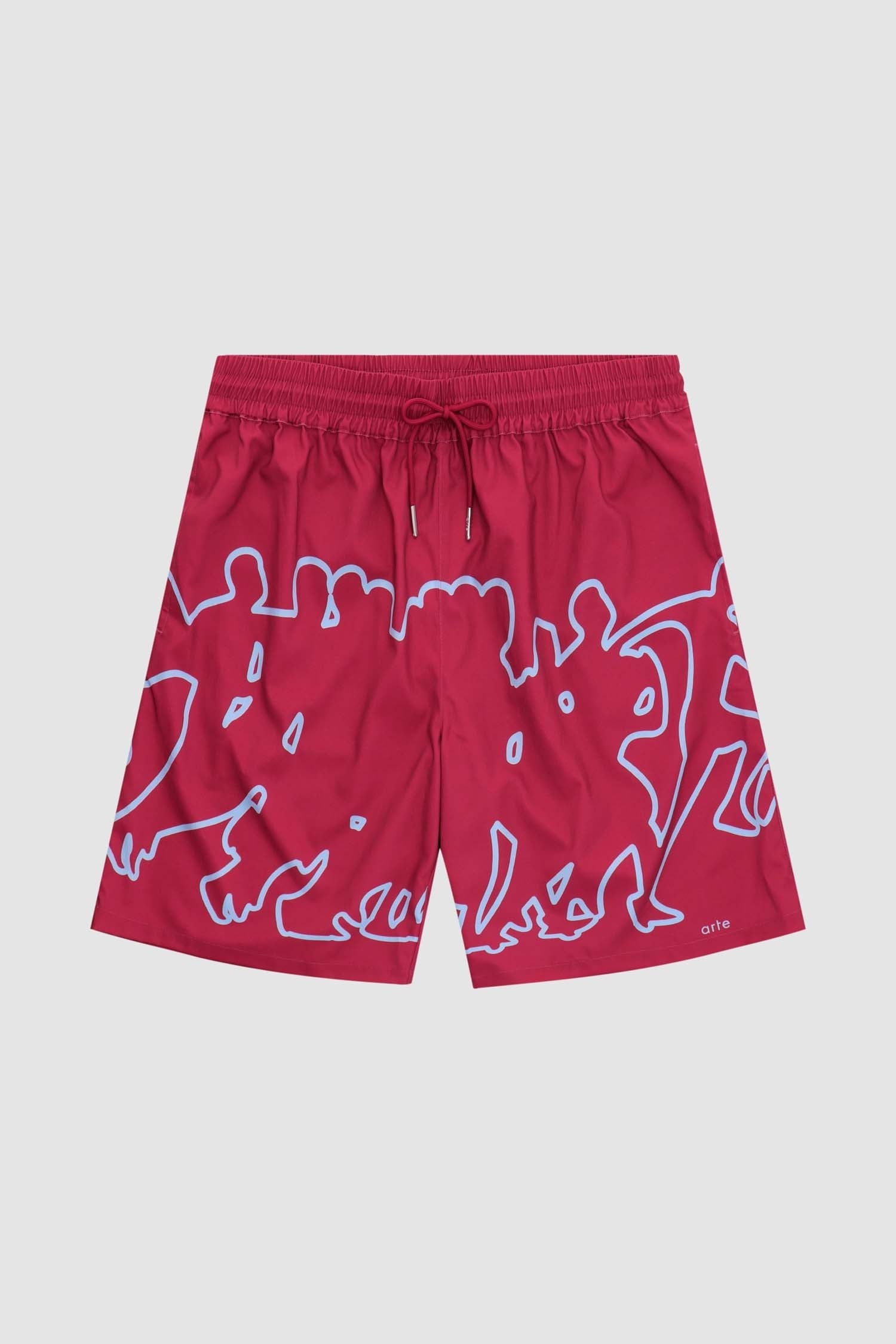 Samuel Multi Runner Short - Bordeaux