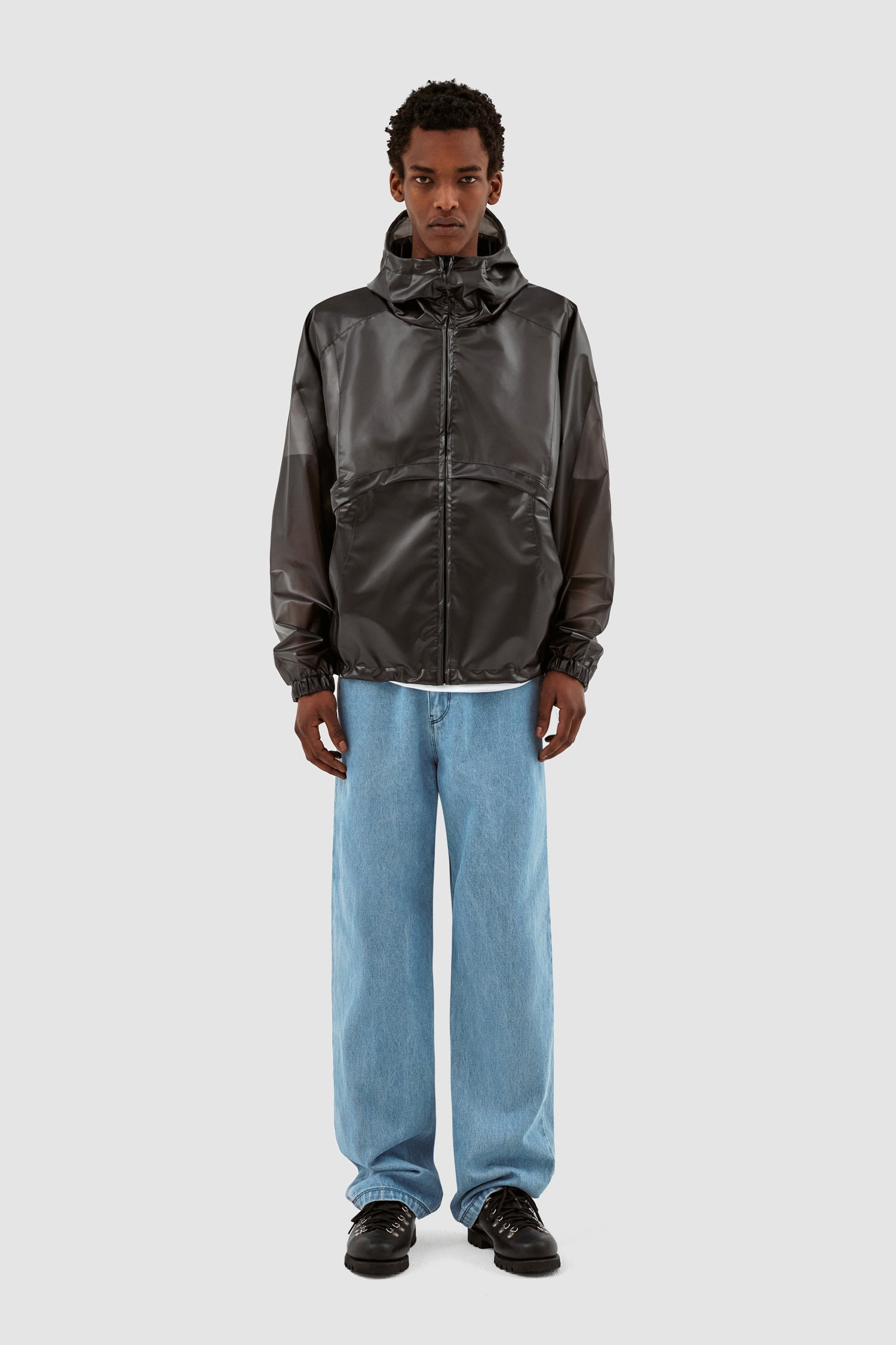 Veste Jim Translucide - Noir