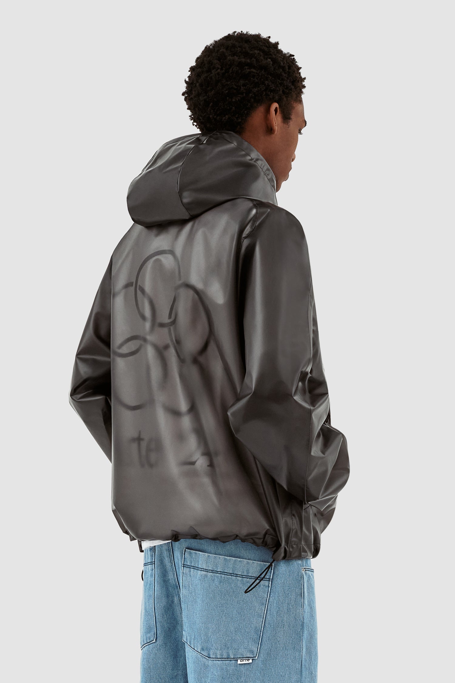 Veste Jim Translucide - Noir