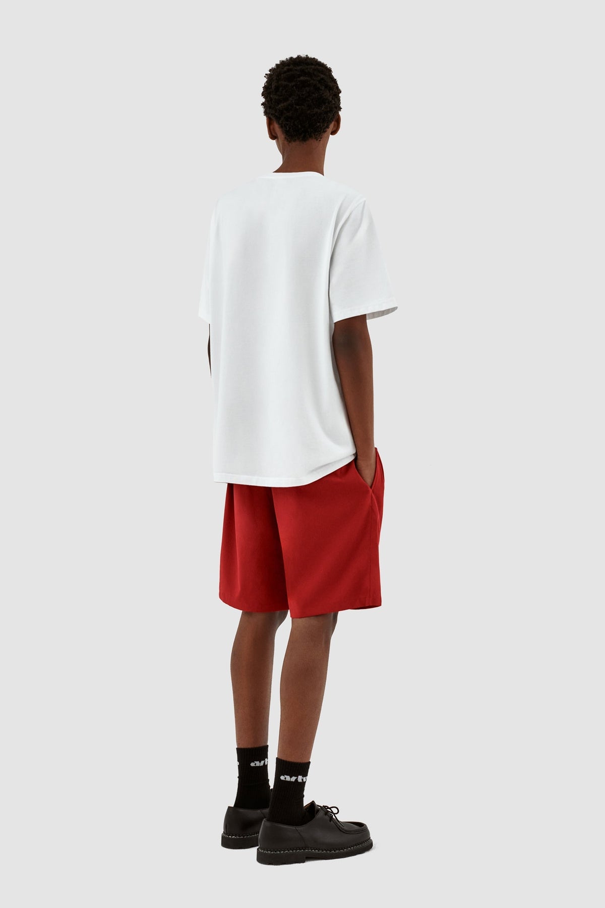 Short à logo Samuel - Bordeaux