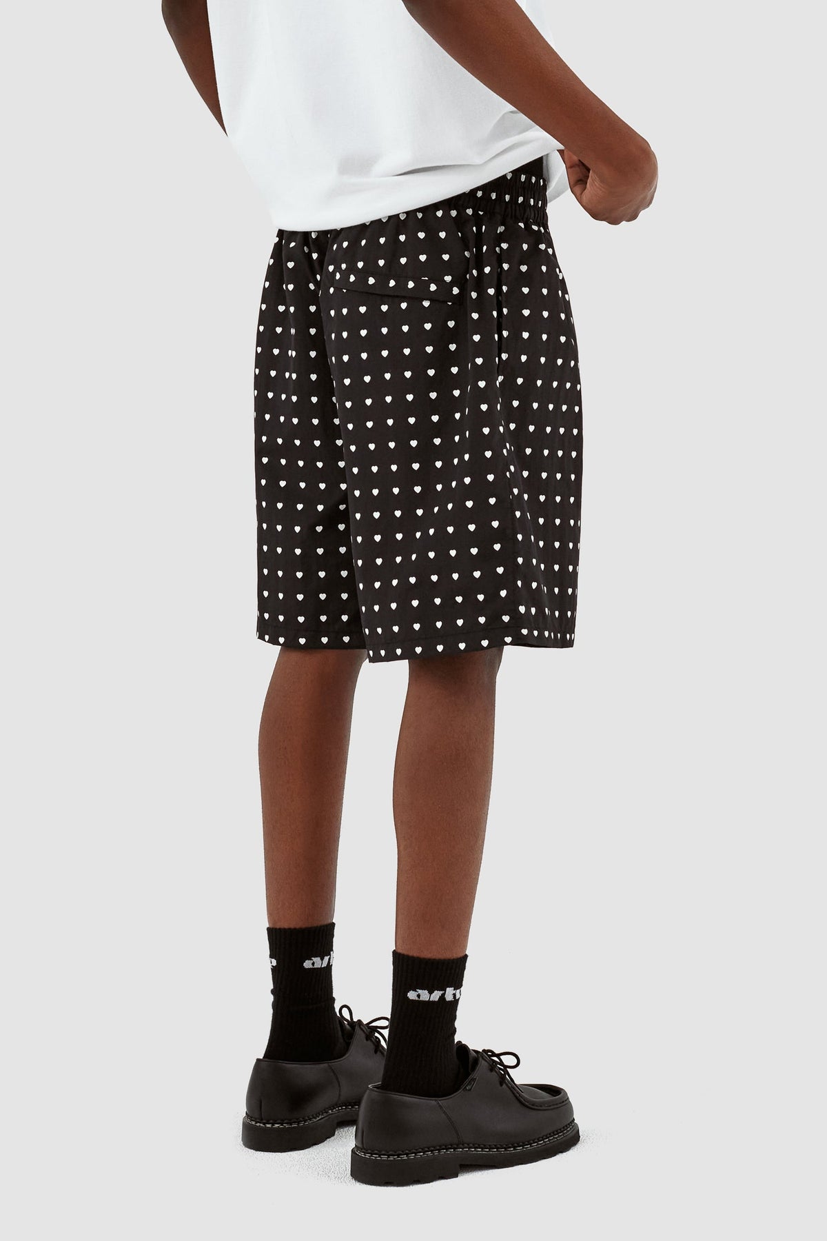 Short Jules Heart - Noir/Blanc