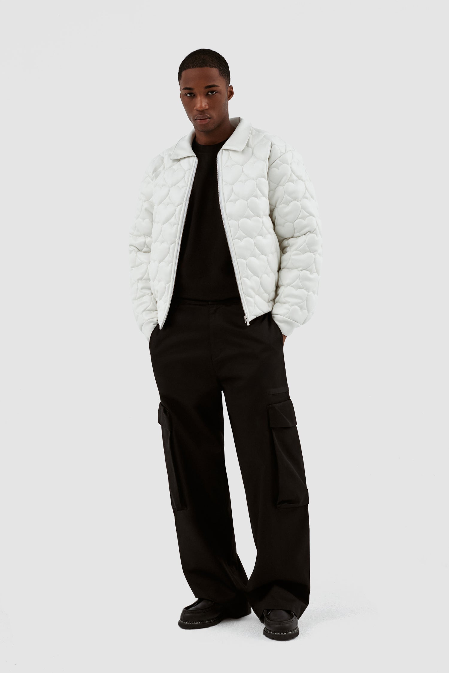 Veste matelassée Jonah - Blanc cassé