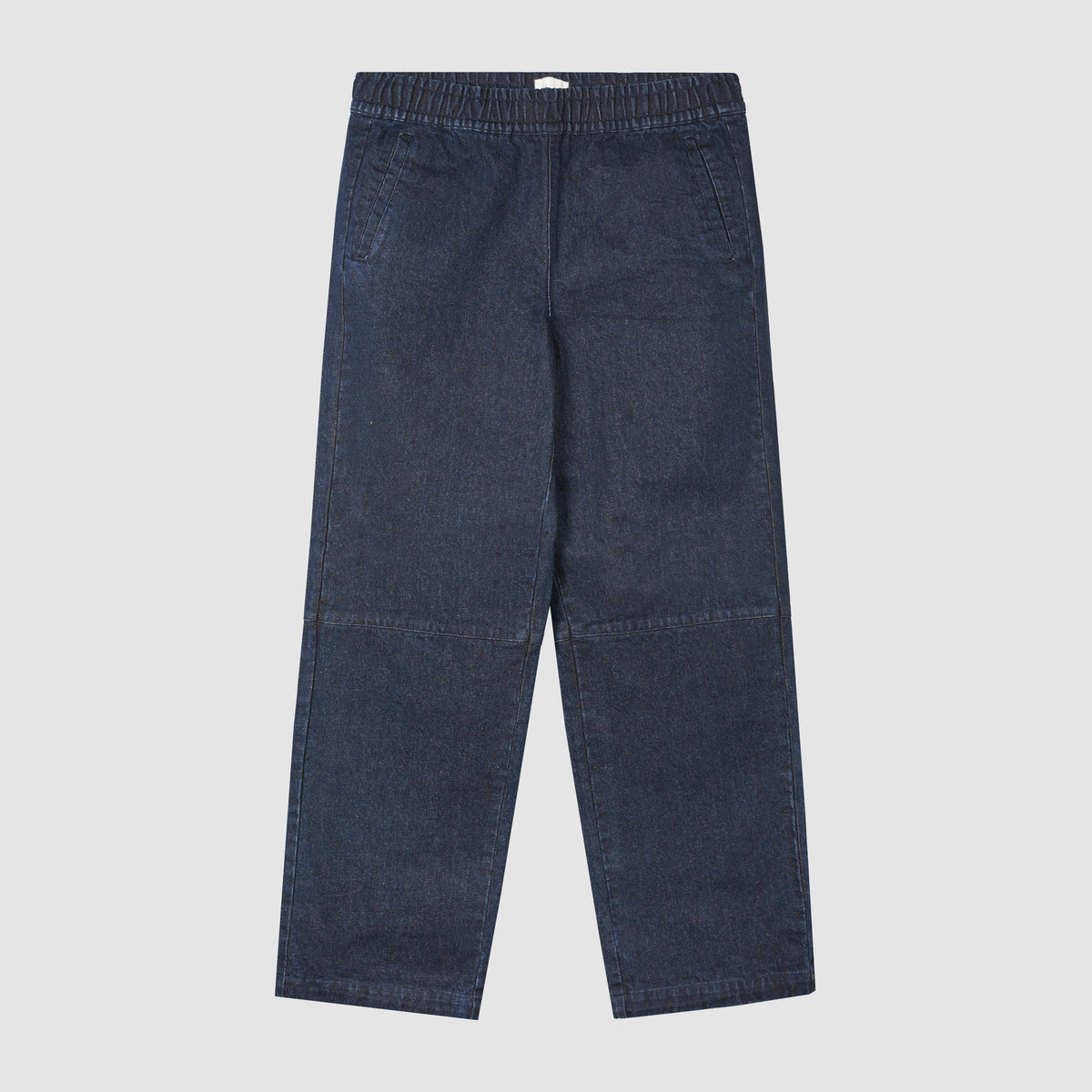 Pantalon technique en denim - Marine