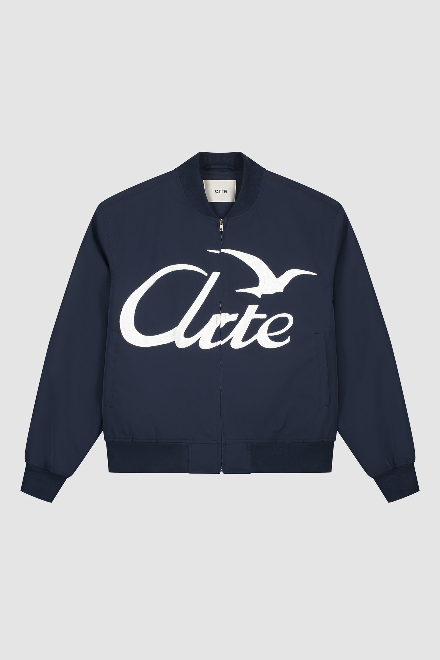 Veste bombardier Logo Bird - Marine