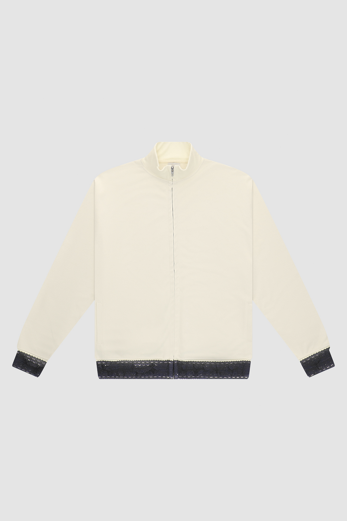 Veste à bordures - Crème