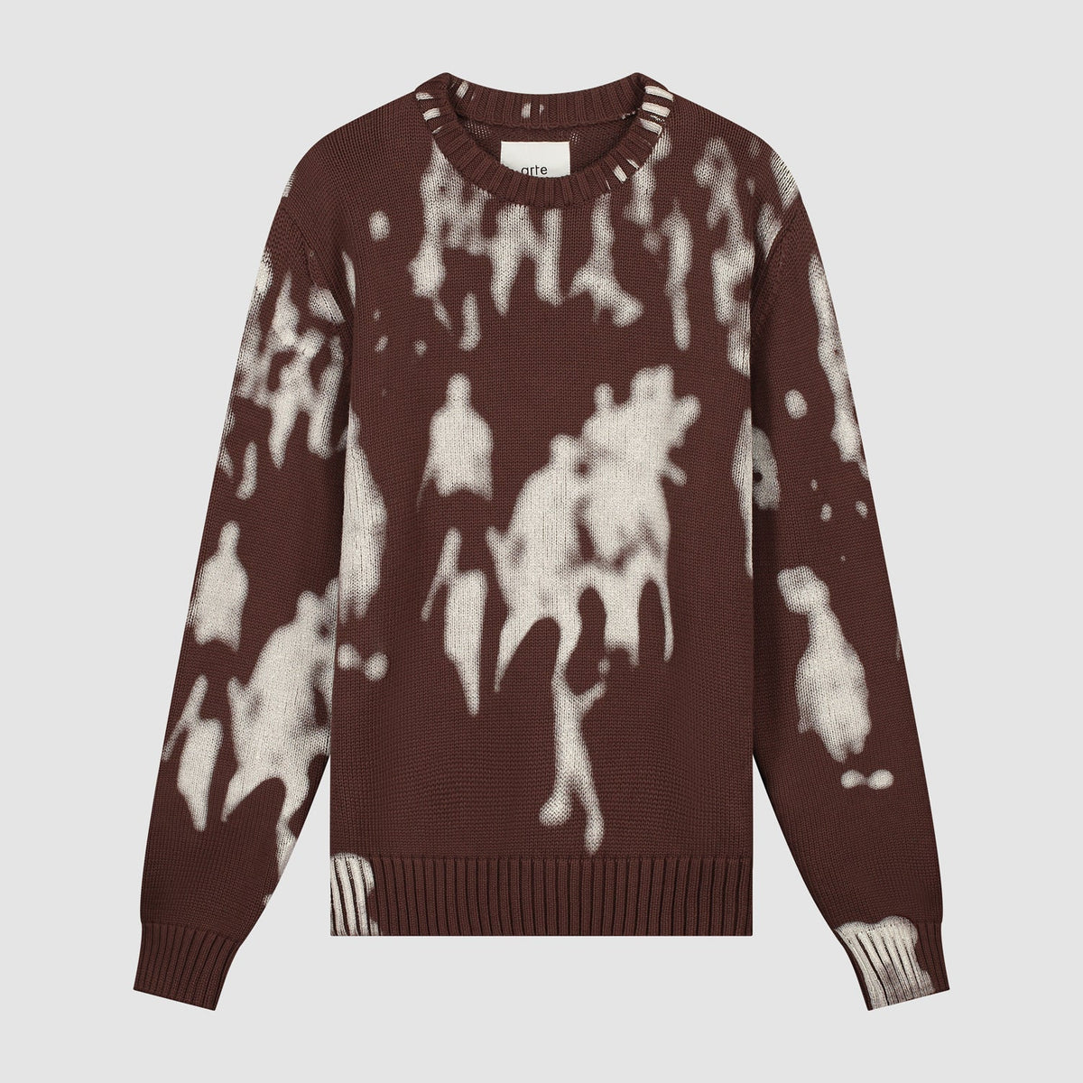 People Knit Sweater - Marron/Crème