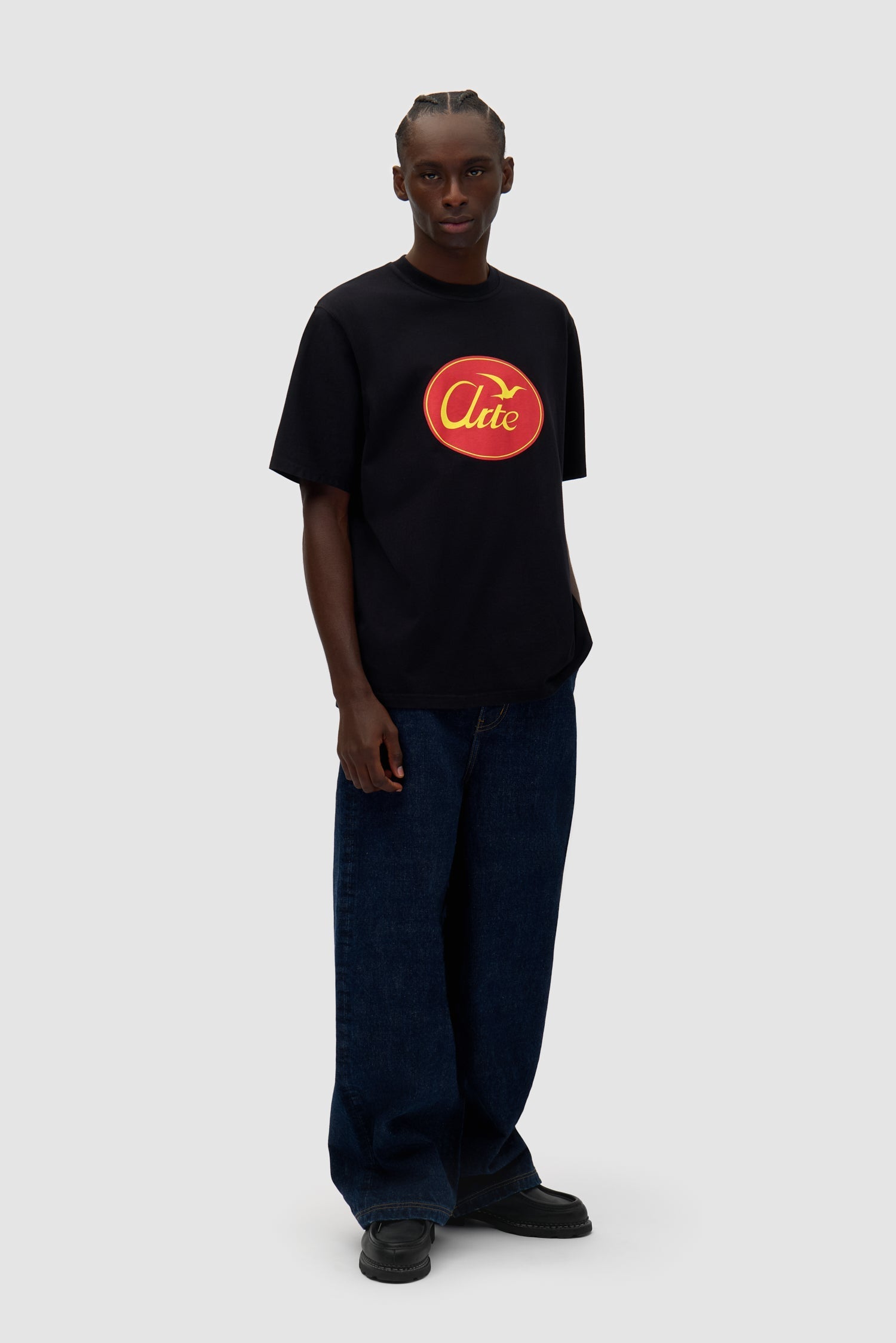T-shirt Bird Logo Big Bird Logo - Noir