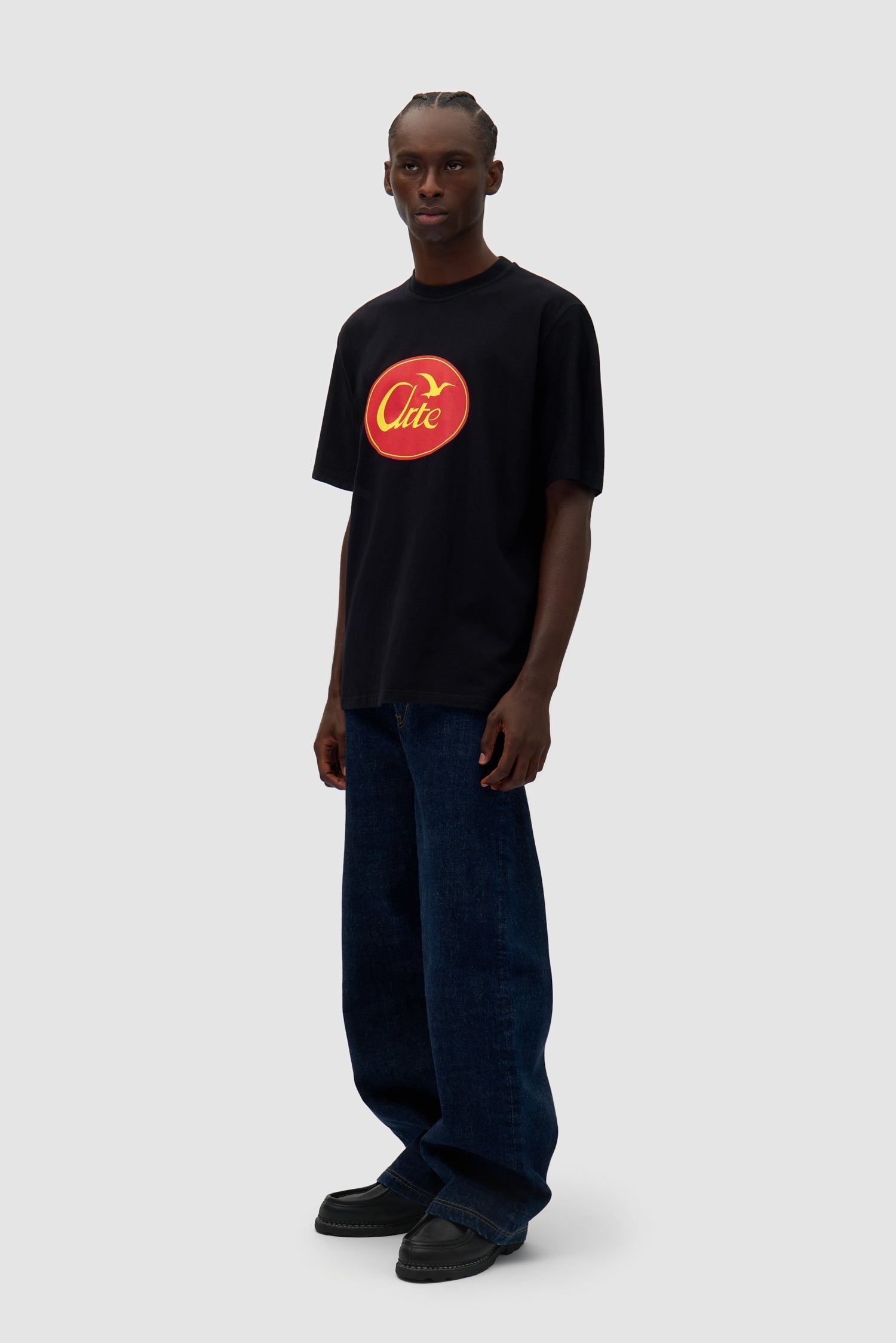 T-shirt Bird Logo Big Bird Logo - Noir