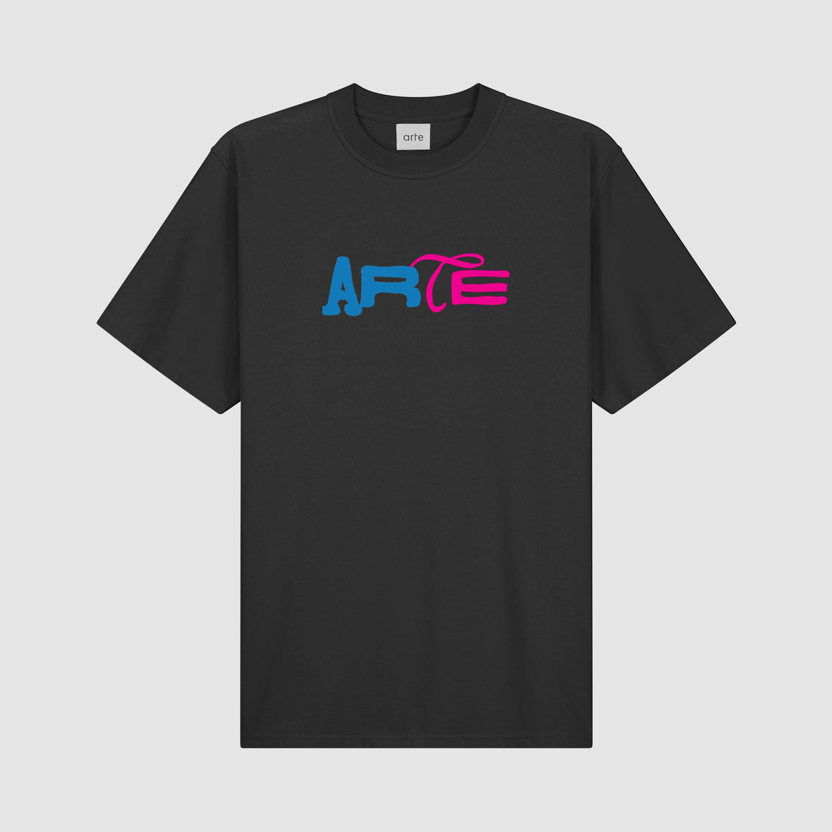 T-shirt à logo imprimé Duo - Noir