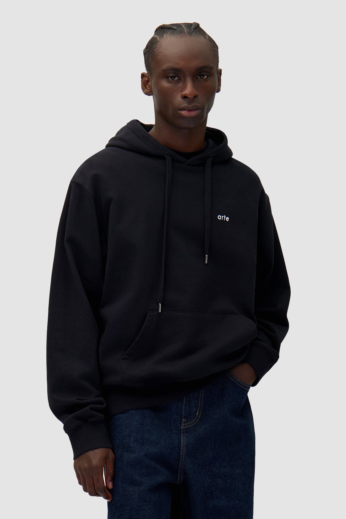Sweat à capuche imprimé Energy - Noir