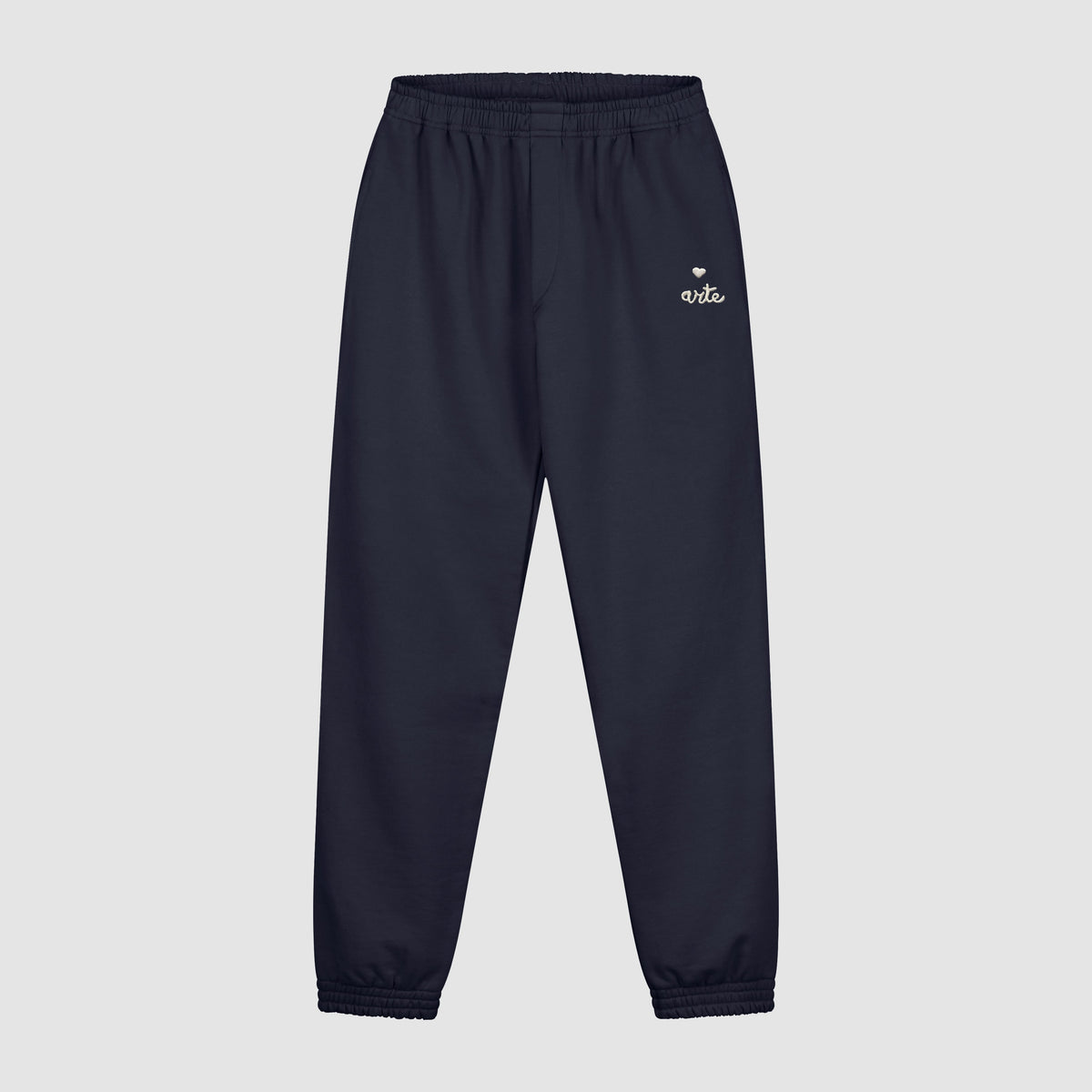 Pantalon de survêtement avec logo en forme de cœur - Marine