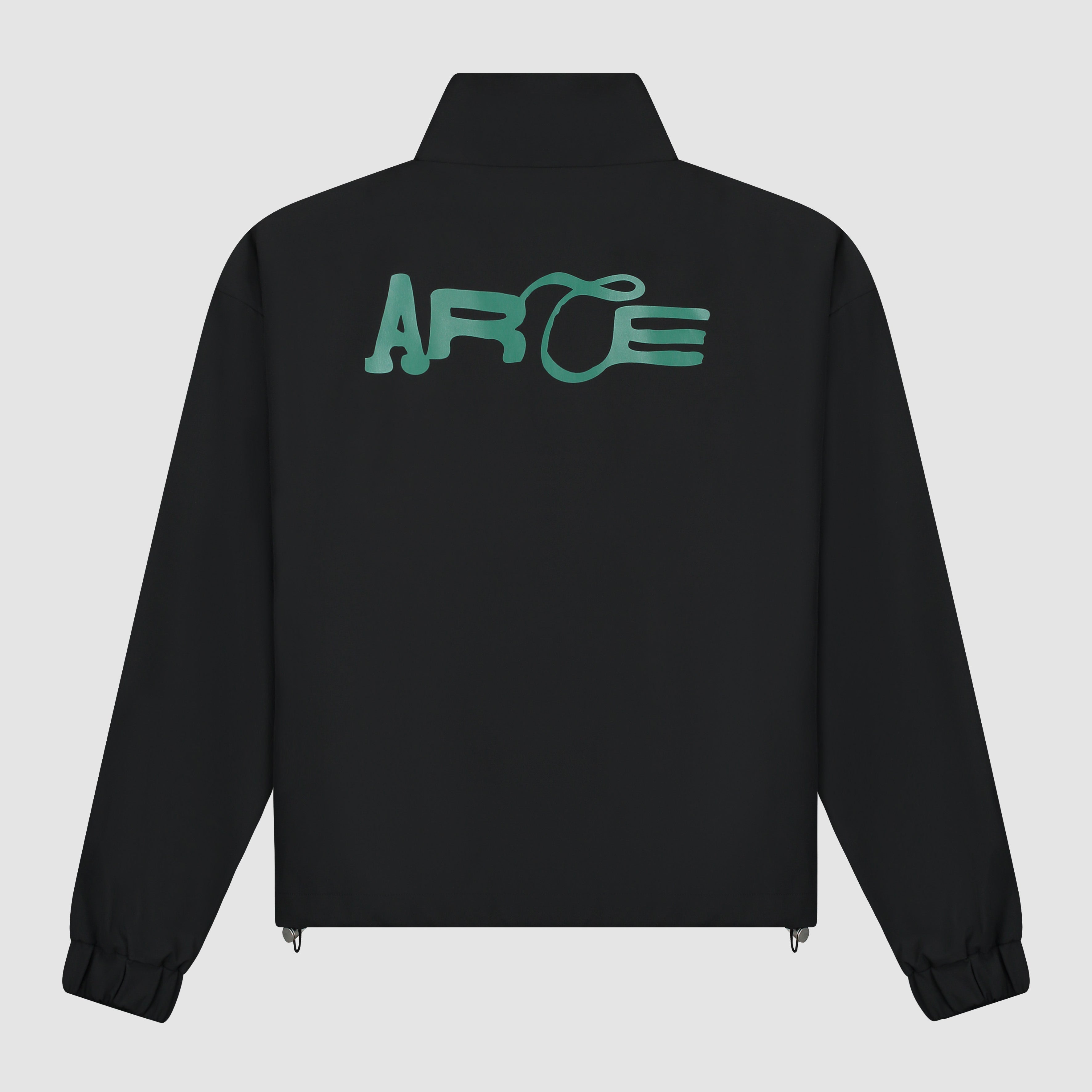 Veste à logo vert - Noir