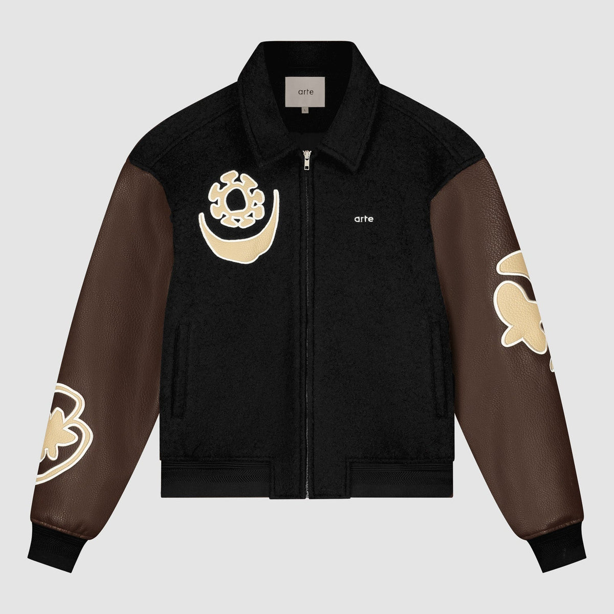 Veste d'équipe - Noir/Brun